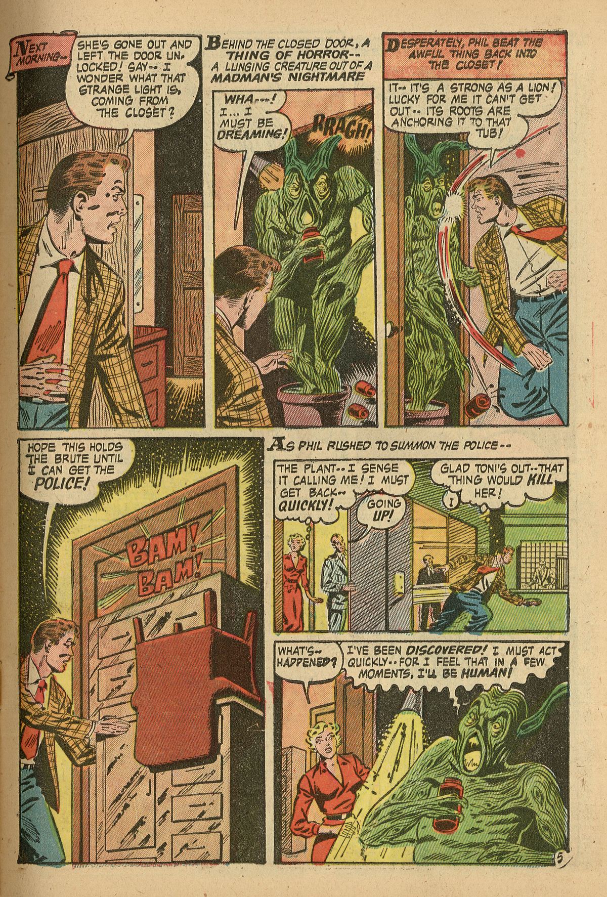 Read online Adventures Into The Unknown comic -  Issue #38 - 7