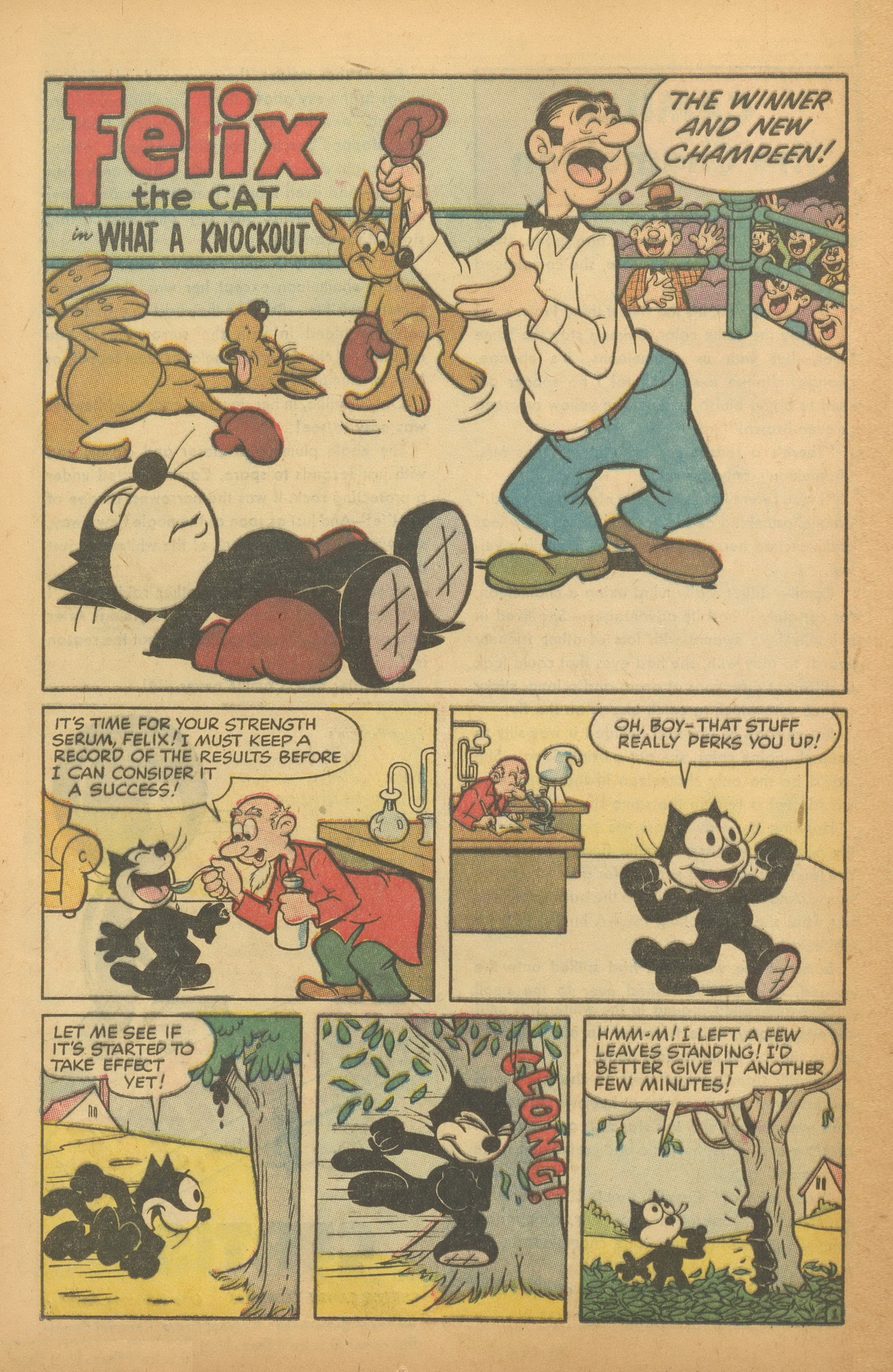 Read online Felix the Cat (1955) comic -  Issue #63 - 12
