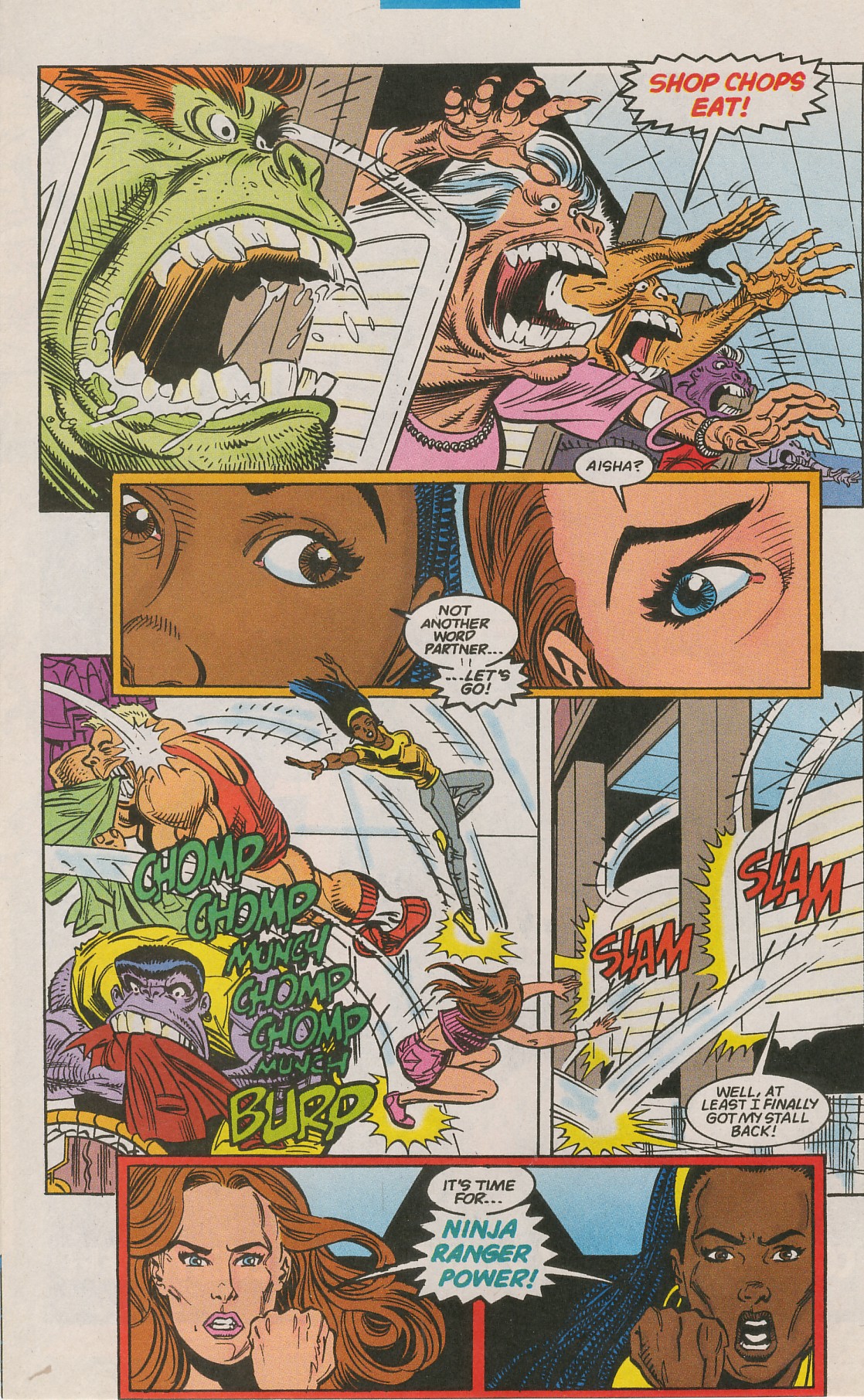 Read online Mighty Morphin Power Rangers: Ninja Rangers/VR Troopers comic -  Issue #2 - 8