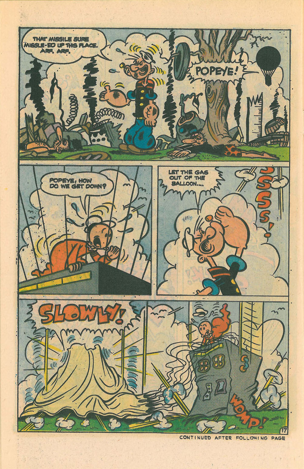 Read online Popeye (1948) comic -  Issue #125 - 22