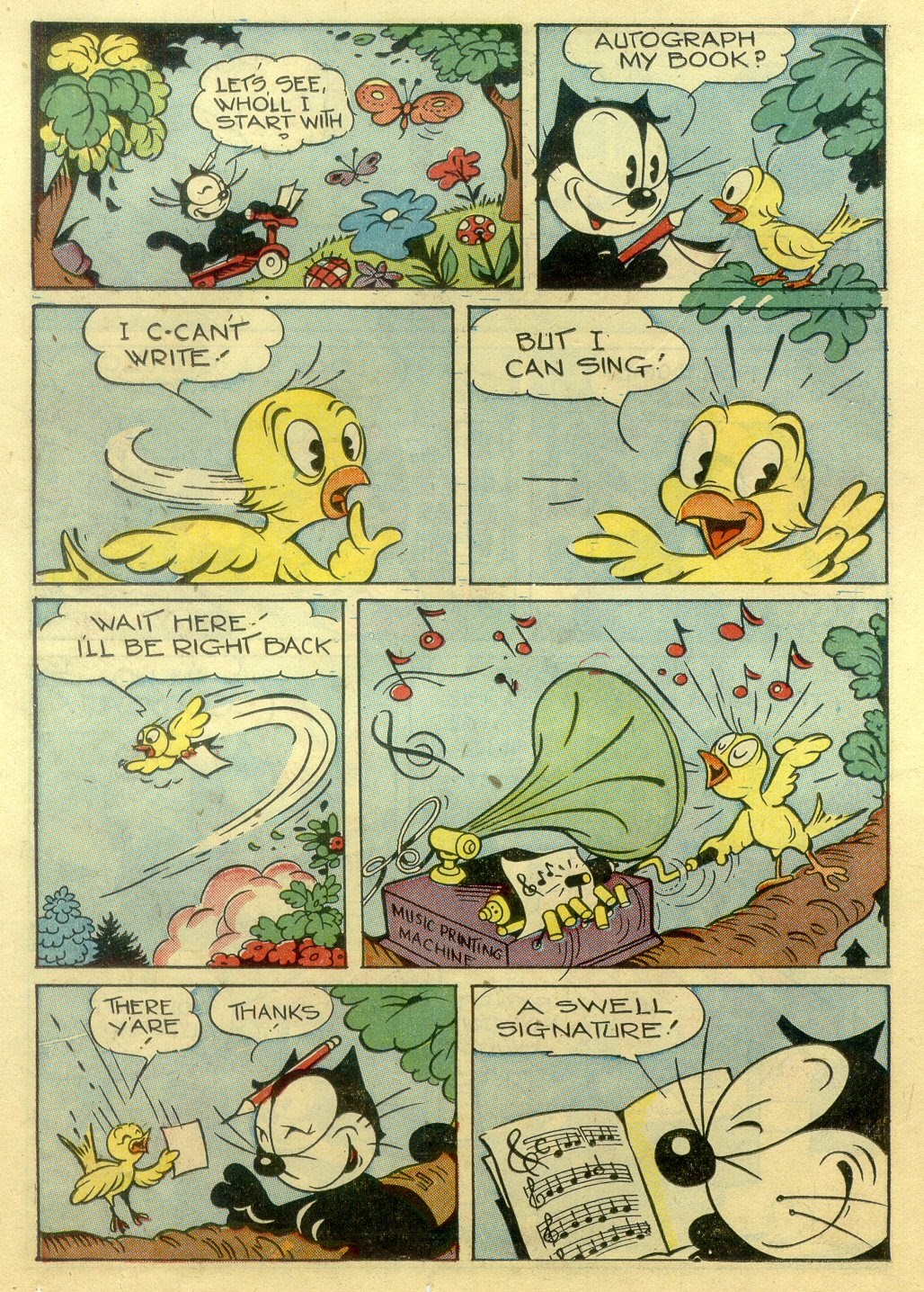 Read online Felix the Cat (1948) comic -  Issue #1 - 32