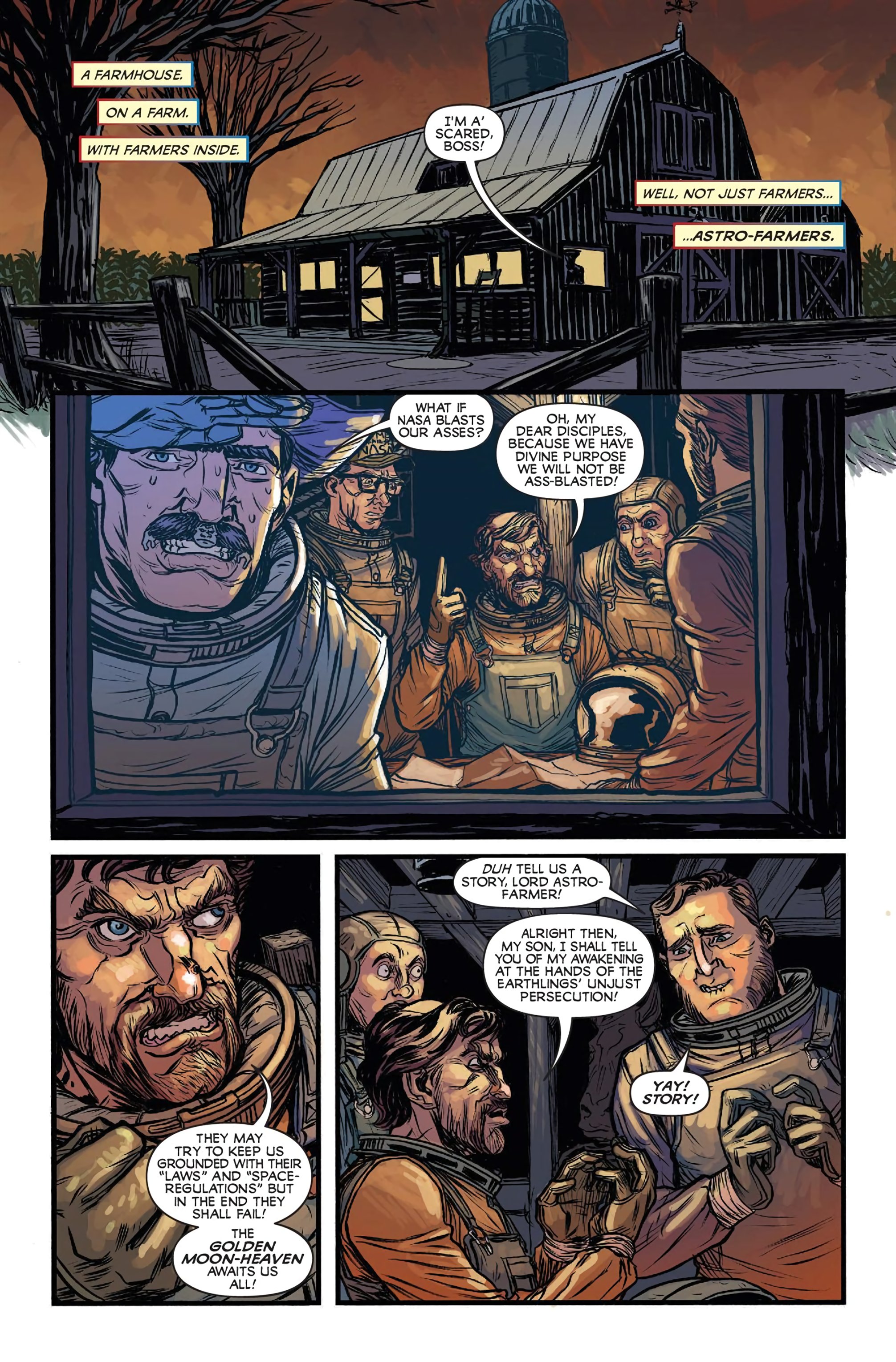 Read online God Hates Astronauts comic -  Issue # _The Omnimegabus (Part 2) - 43