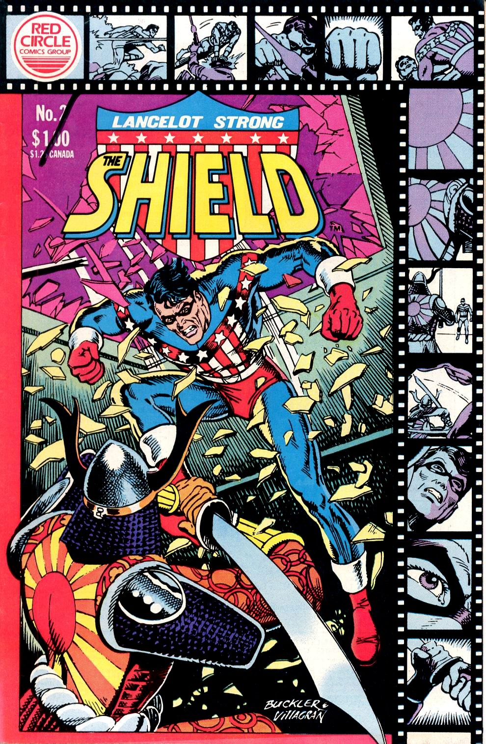 Read online Lancelot Strong, The Shield comic -  Issue #2 - 1
