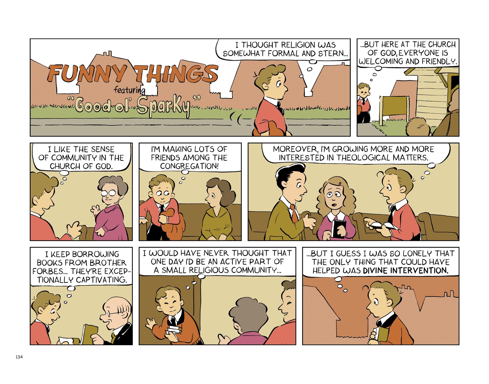 Read online Funny Things: A Comic Strip Biography of Charles M. Schulz comic -  Issue # TPB (Part 2) - 37