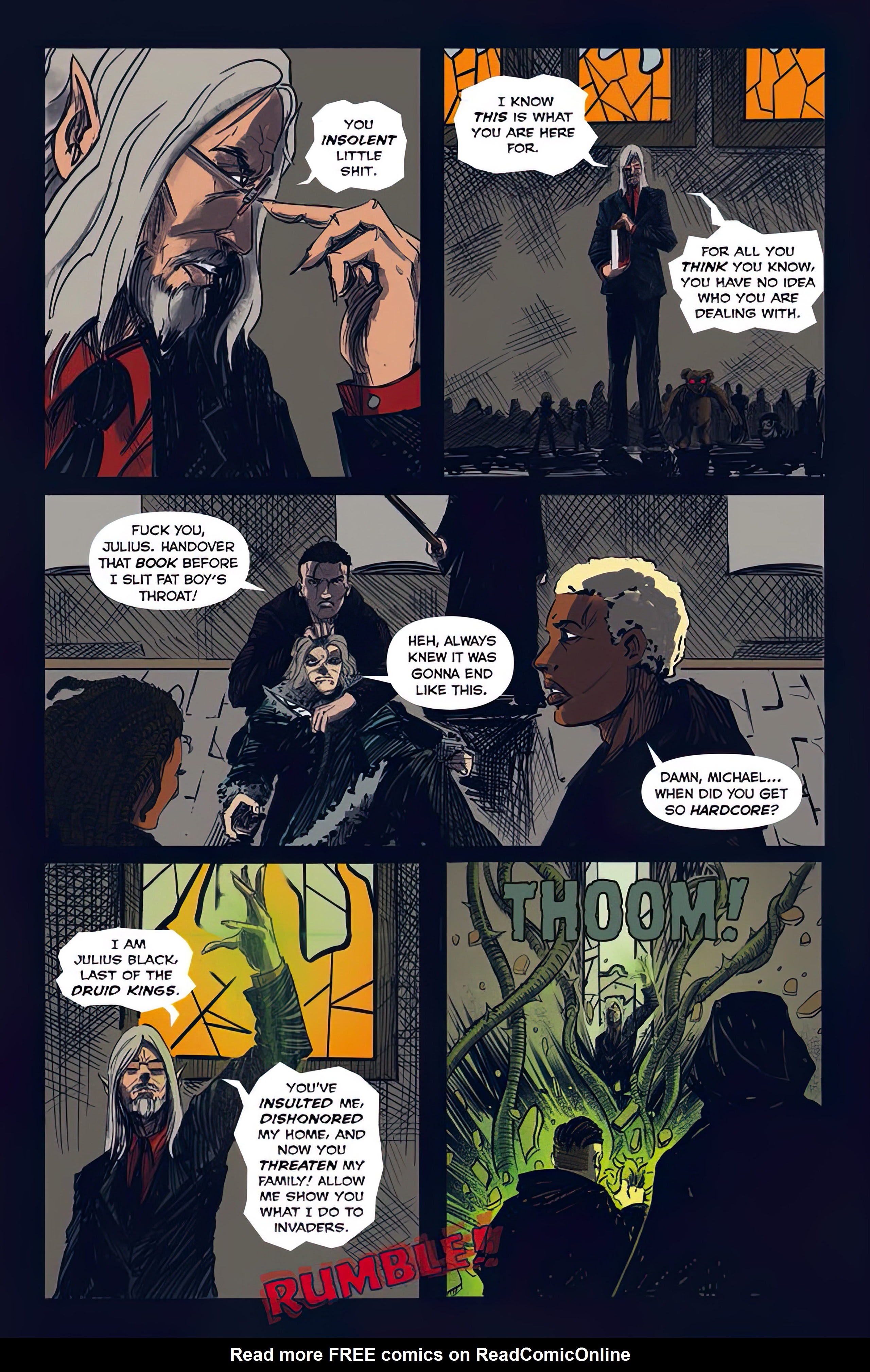 Read online The Electric Black comic -  Issue #4 - 6