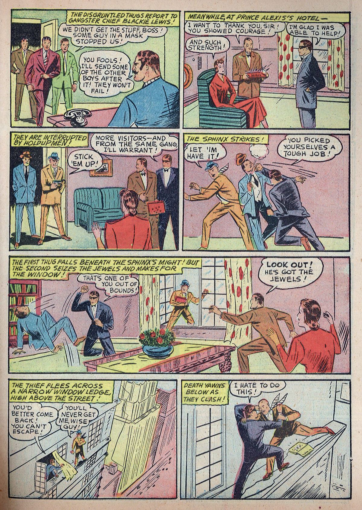 Read online Exciting Comics comic -  Issue #3 - 51