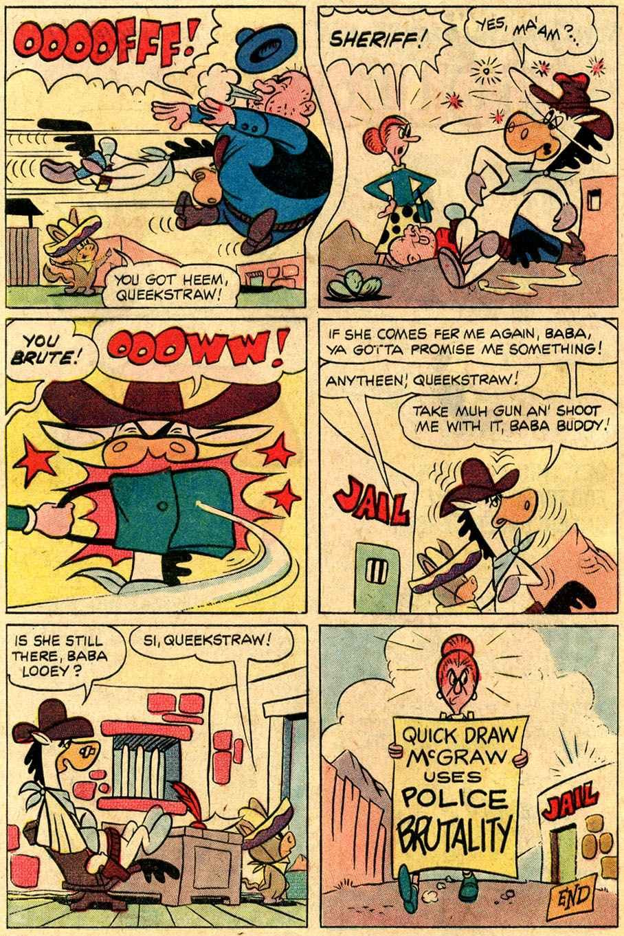 Read online Quick Draw McGraw comic -  Issue #3 - 6