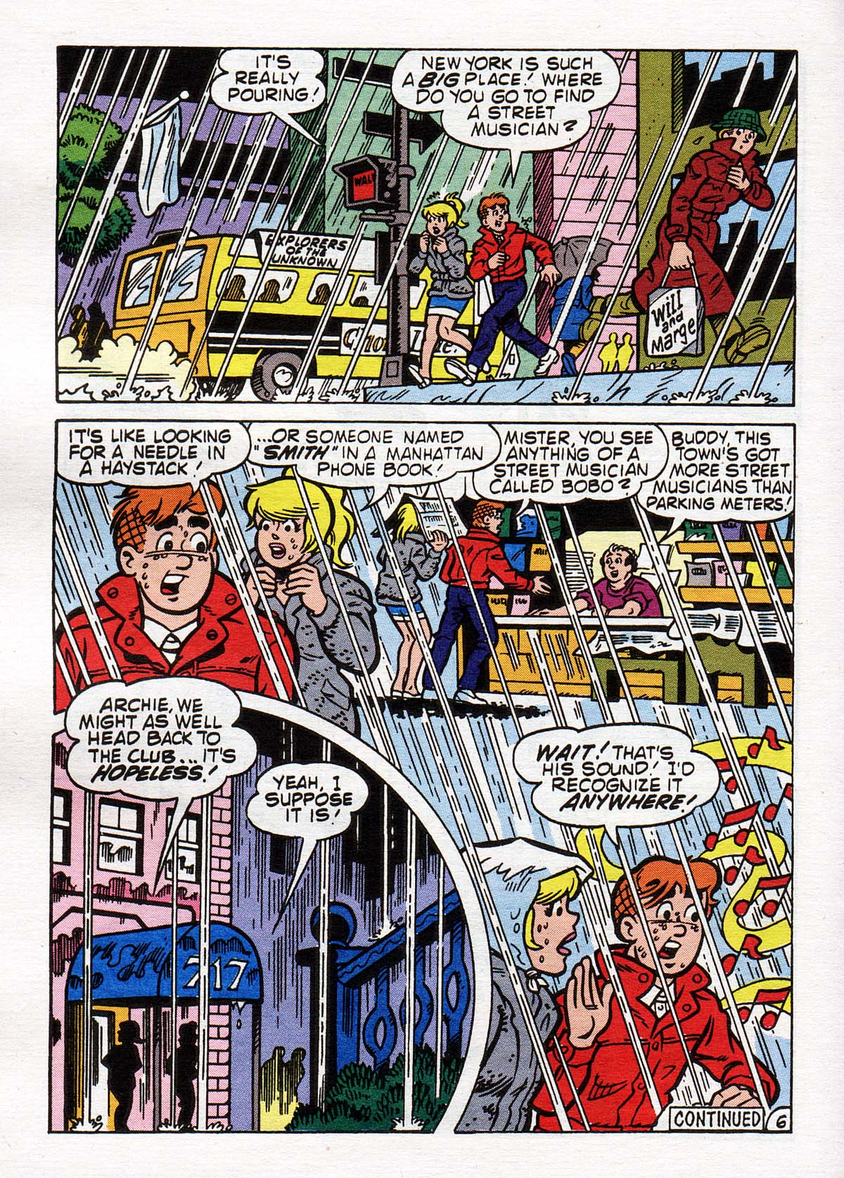 Read online Archie's Double Digest Magazine comic -  Issue #150 - 136