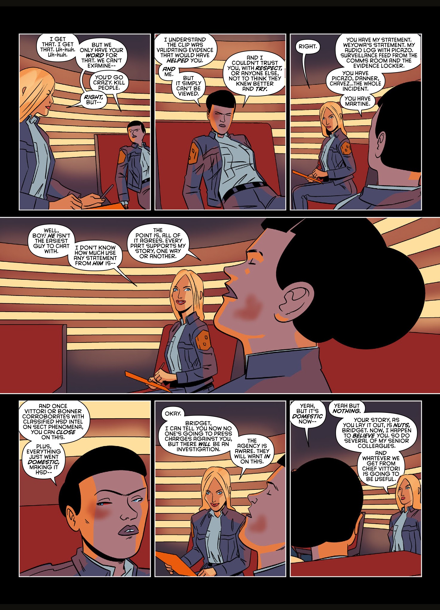 Read online Brink comic -  Issue # TPB 4 - 98
