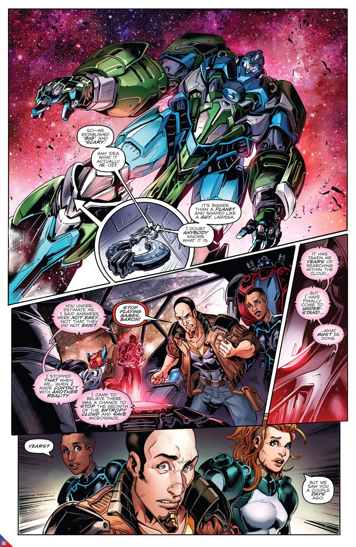 Read online Transformers: The IDW Collection Phase Three comic -  Issue # TPB 1 (Part 1) - 84