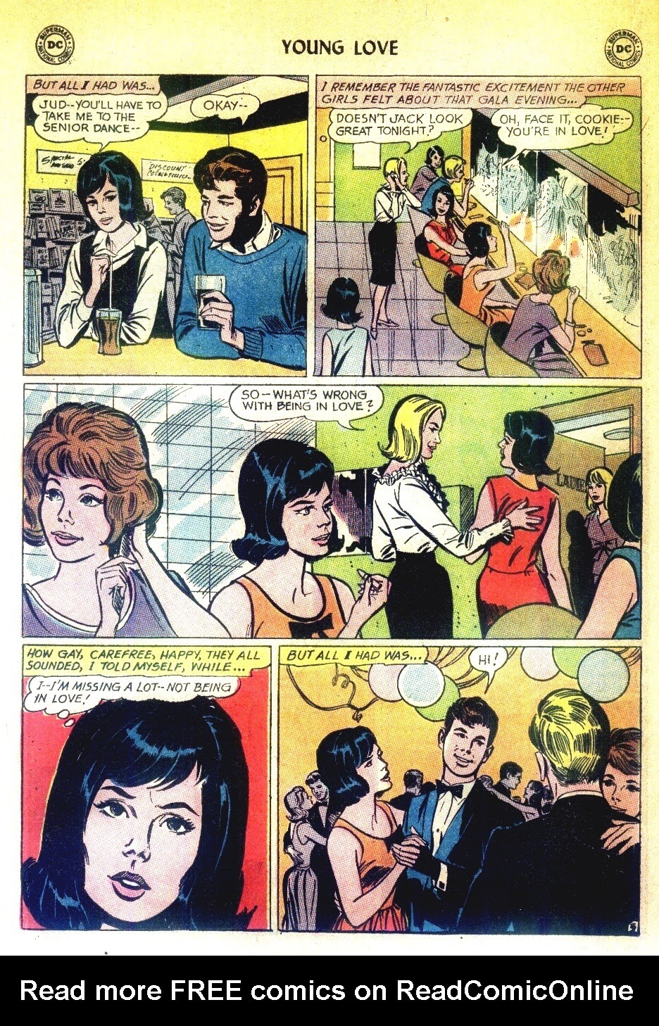 Read online Young Love (1963) comic -  Issue #53 - 16