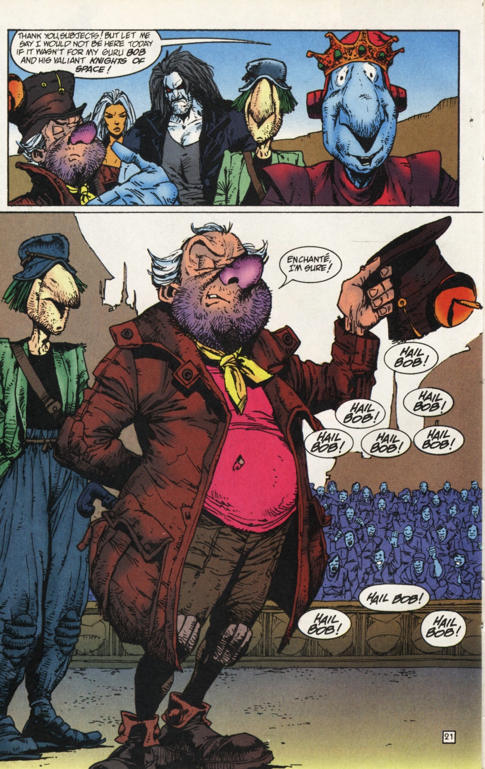 Read online Bob, the Galactic Bum comic -  Issue #4 - 22