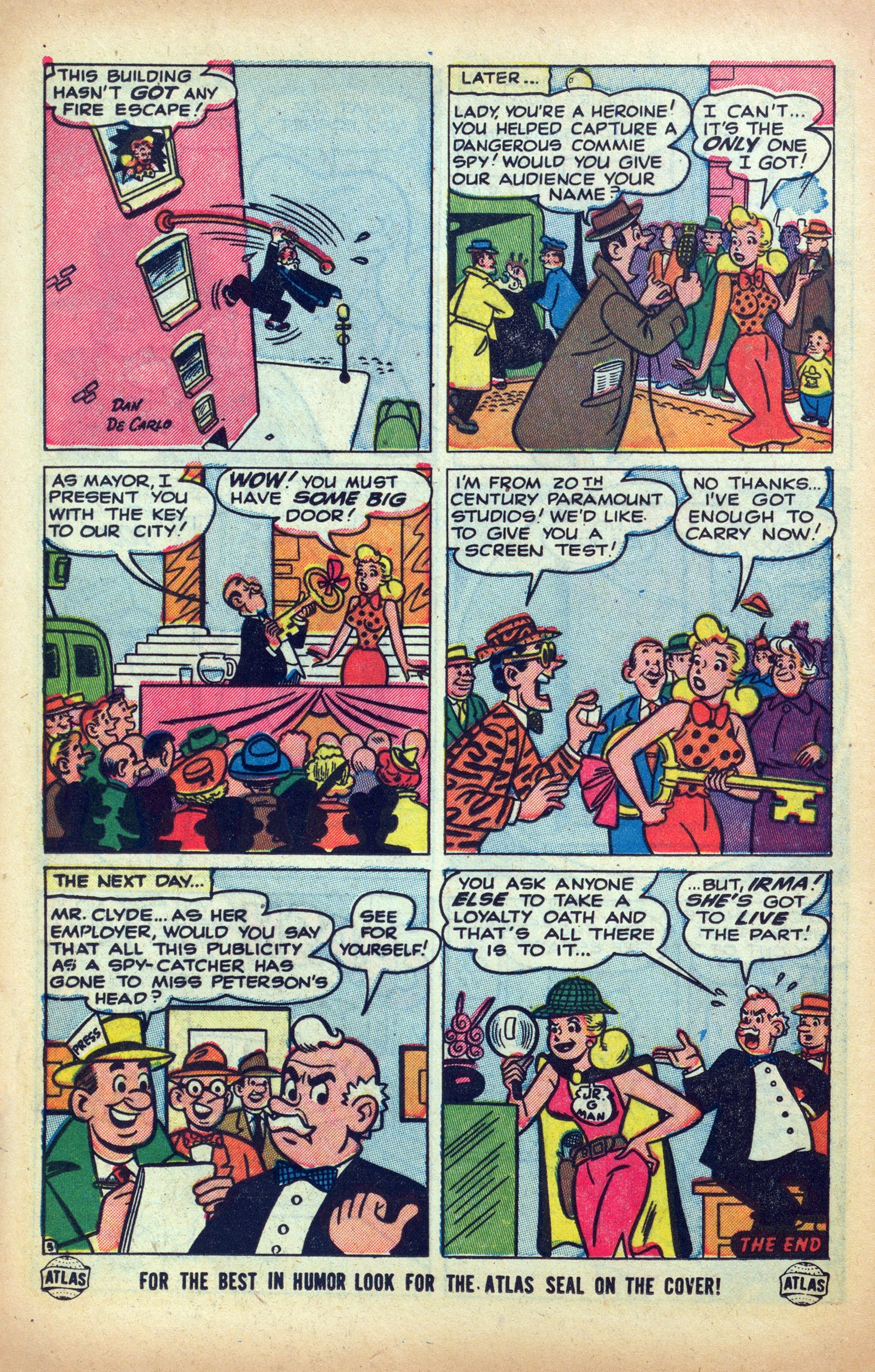 Read online My Friend Irma comic -  Issue #31 - 16