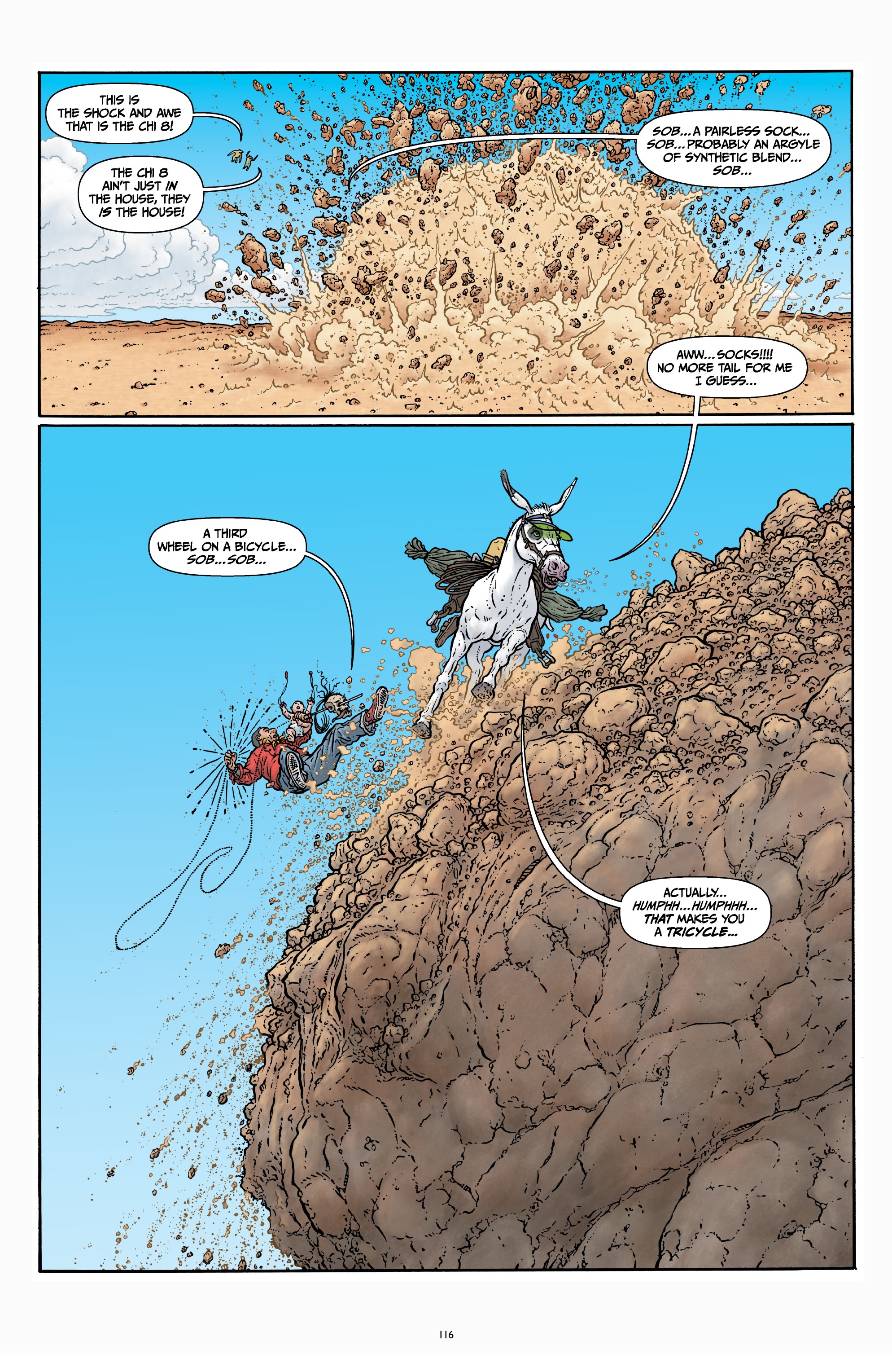 Read online Shaolin Cowboy comic -  Issue # _Start Trek (Part 1) - 91