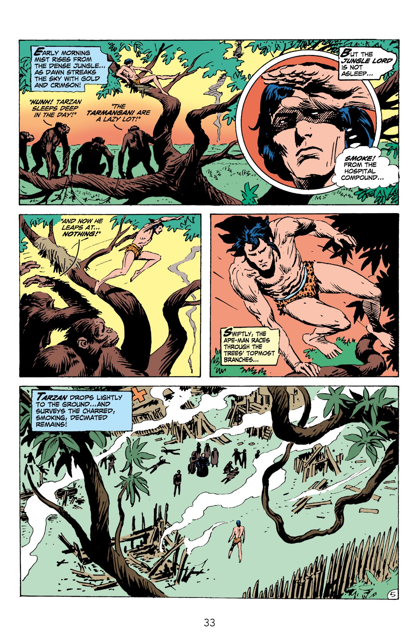 Read online Edgar Rice Burroughs' Tarzan The Joe Kubert Years comic -  Issue # TPB 2 (Part 1) - 35