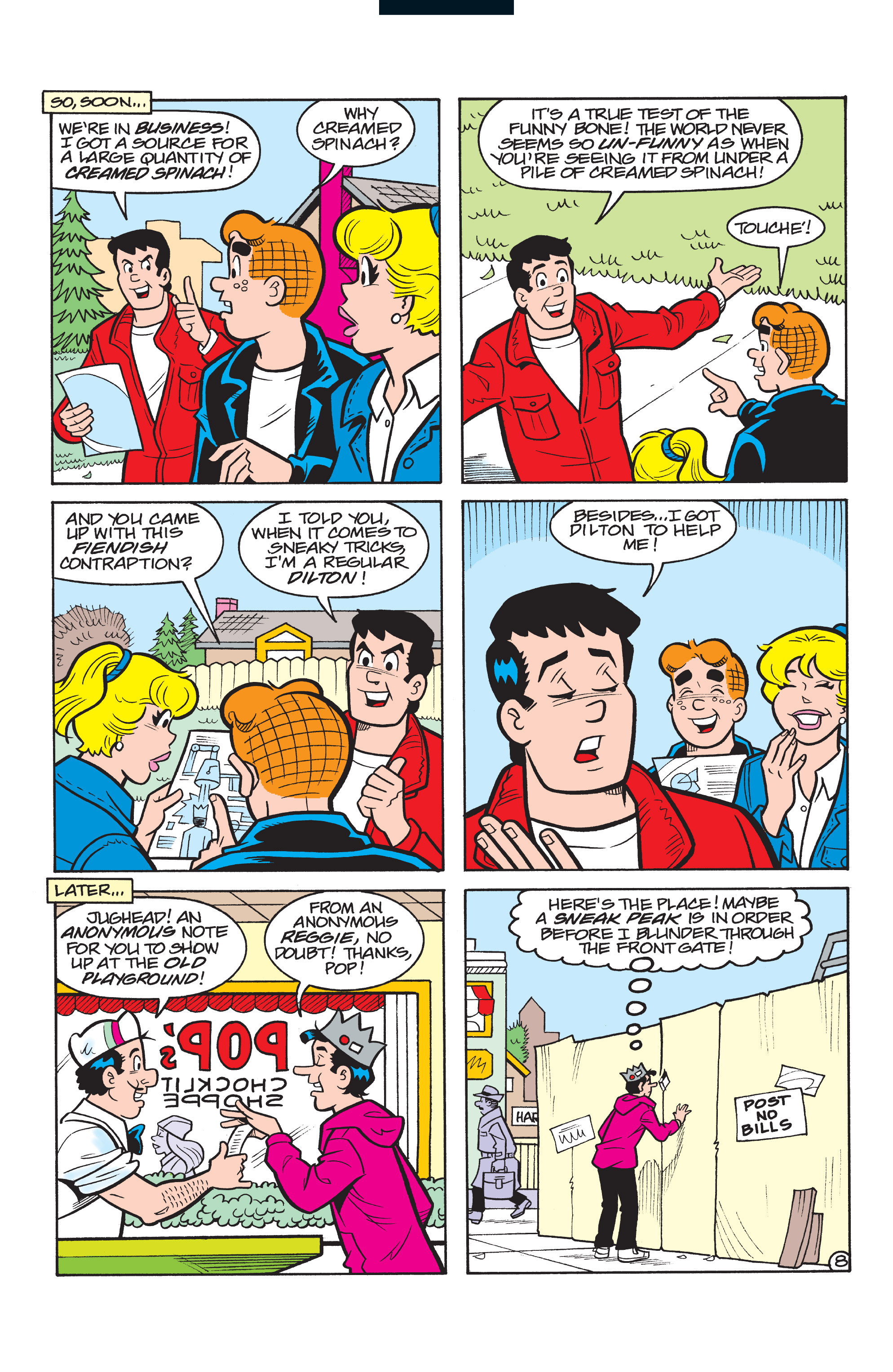 Read online Archie's Pal Jughead Comics comic -  Issue #163 - 9