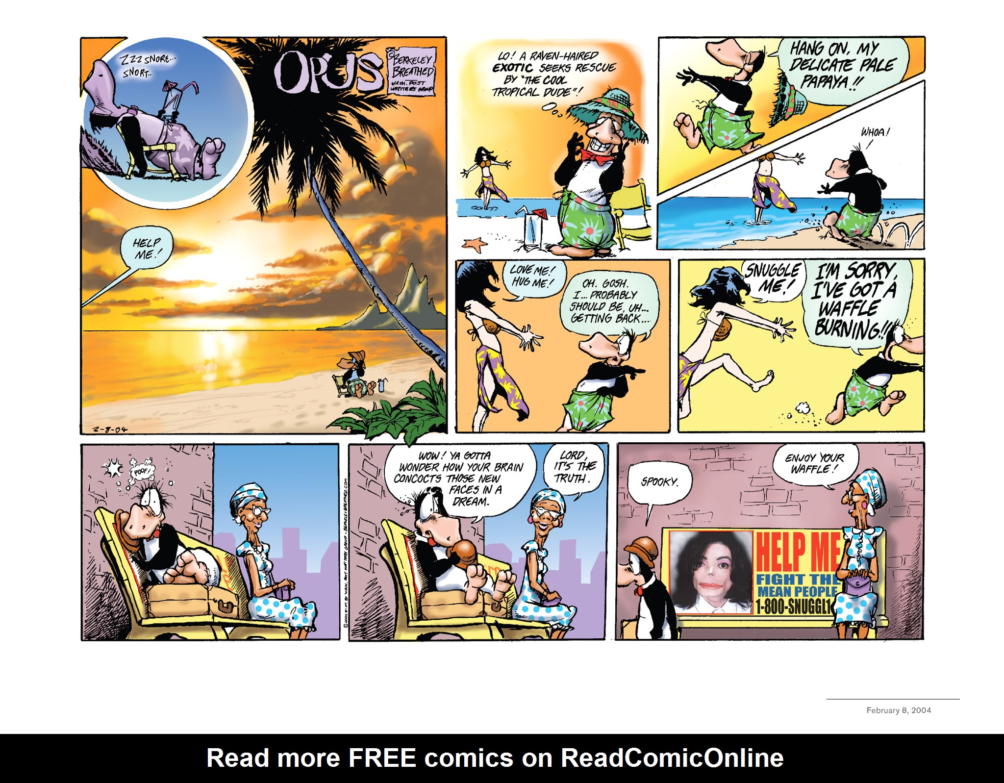Read online Opus Complete Sunday Strips From 2003-2008 comic -  Issue # TPB (Part 1) - 18