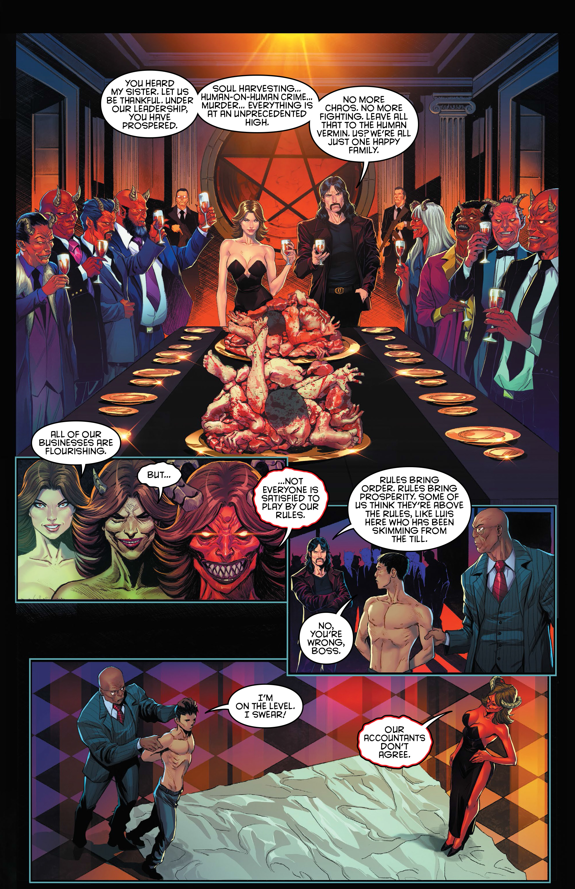 Read online Lady Satanus: Sinister Urge comic -  Issue # TPB - 6
