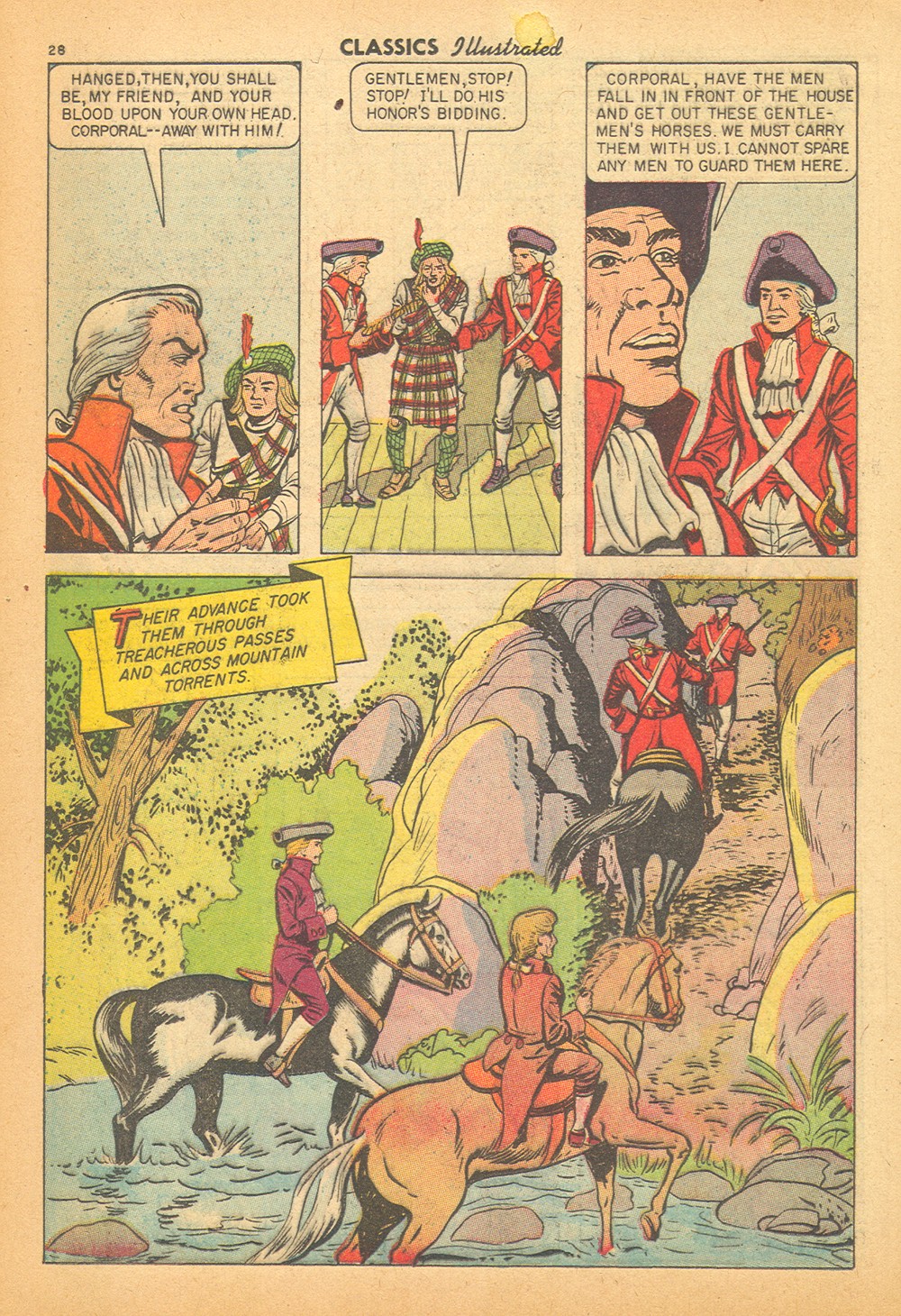 Read online Classics Illustrated comic -  Issue #118 - 30