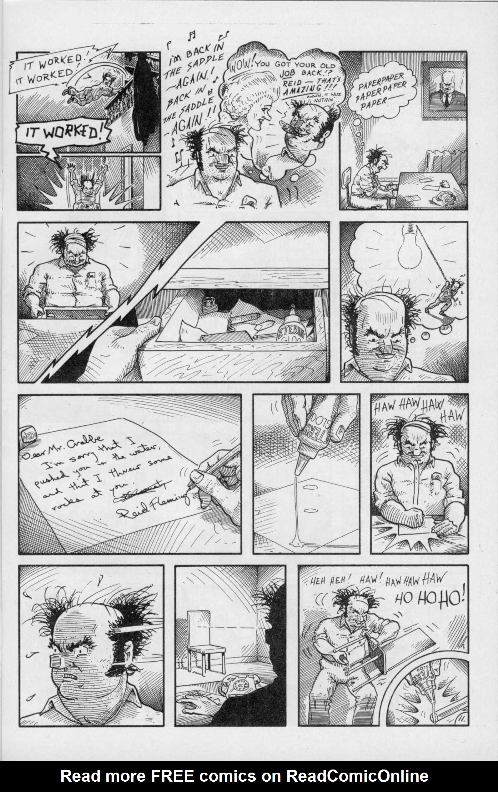 Read online Reid Fleming, World's Toughest Milkman (1986) comic -  Issue #4 - 13