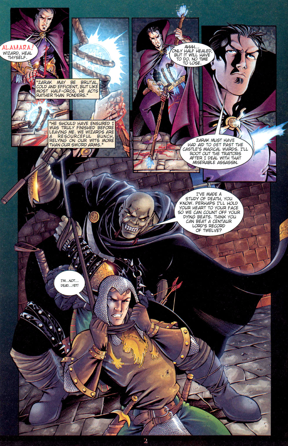 Read online Dungeons & Dragons: Tempests Gate comic -  Issue #3 - 4