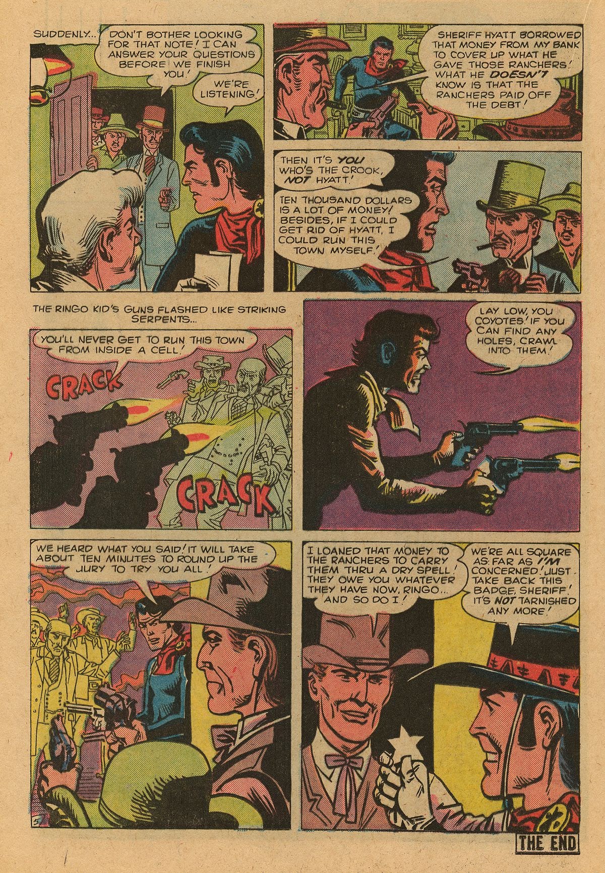 Read online Ringo Kid (1970) comic -  Issue #19 - 16