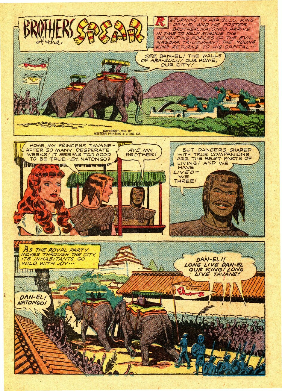 Read online Tarzan (1948) comic -  Issue #80 - 28