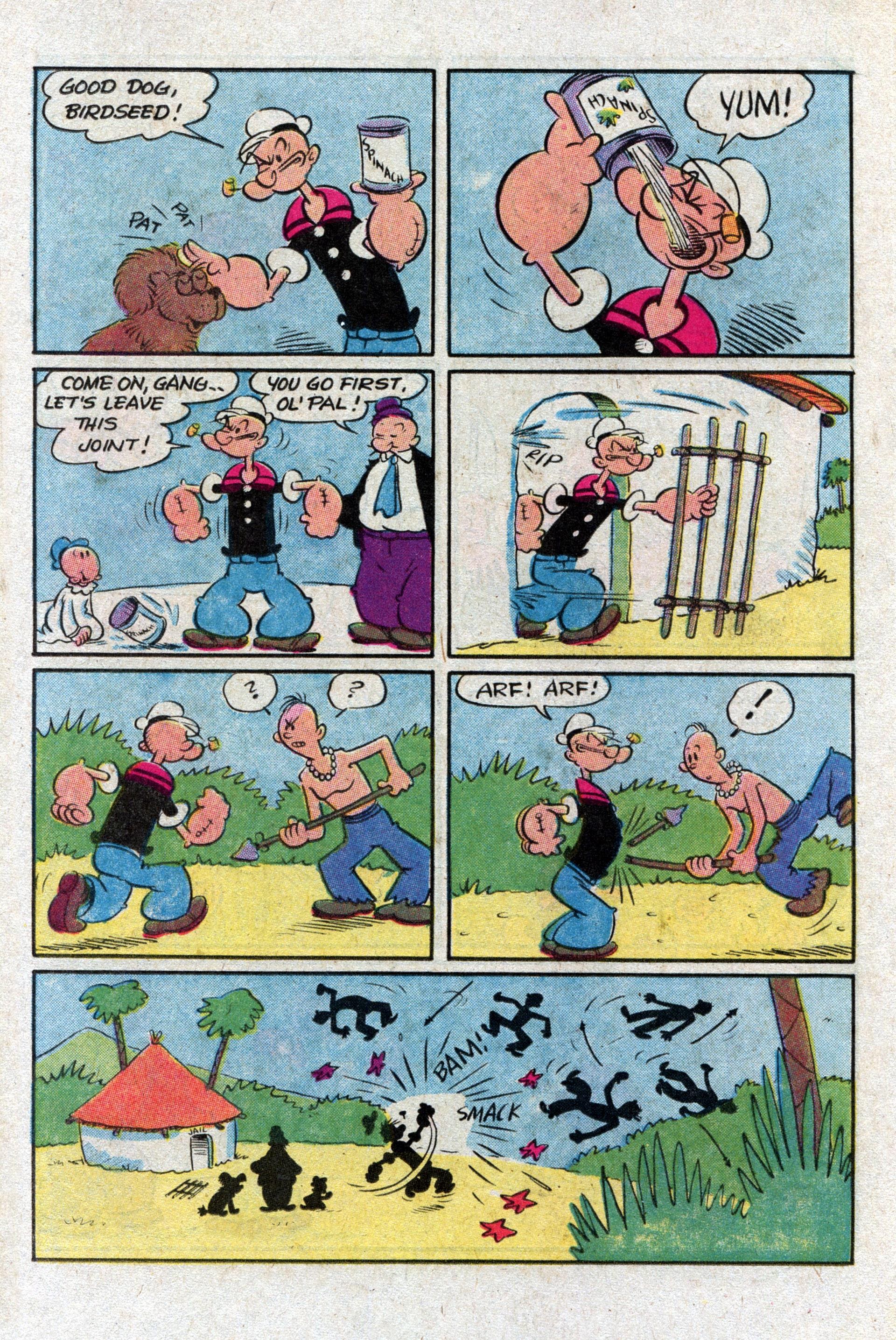 Read online Popeye (1948) comic -  Issue #170 - 18