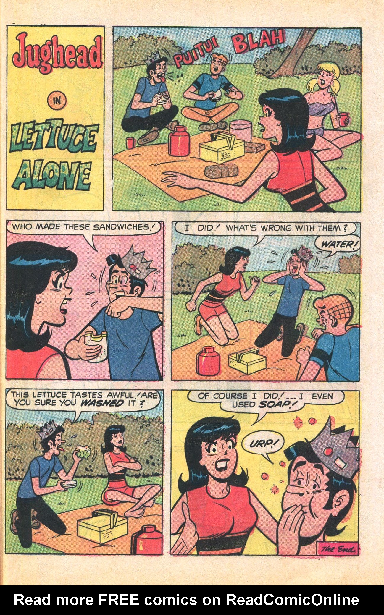 Read online Jughead's Jokes comic -  Issue #36 - 45
