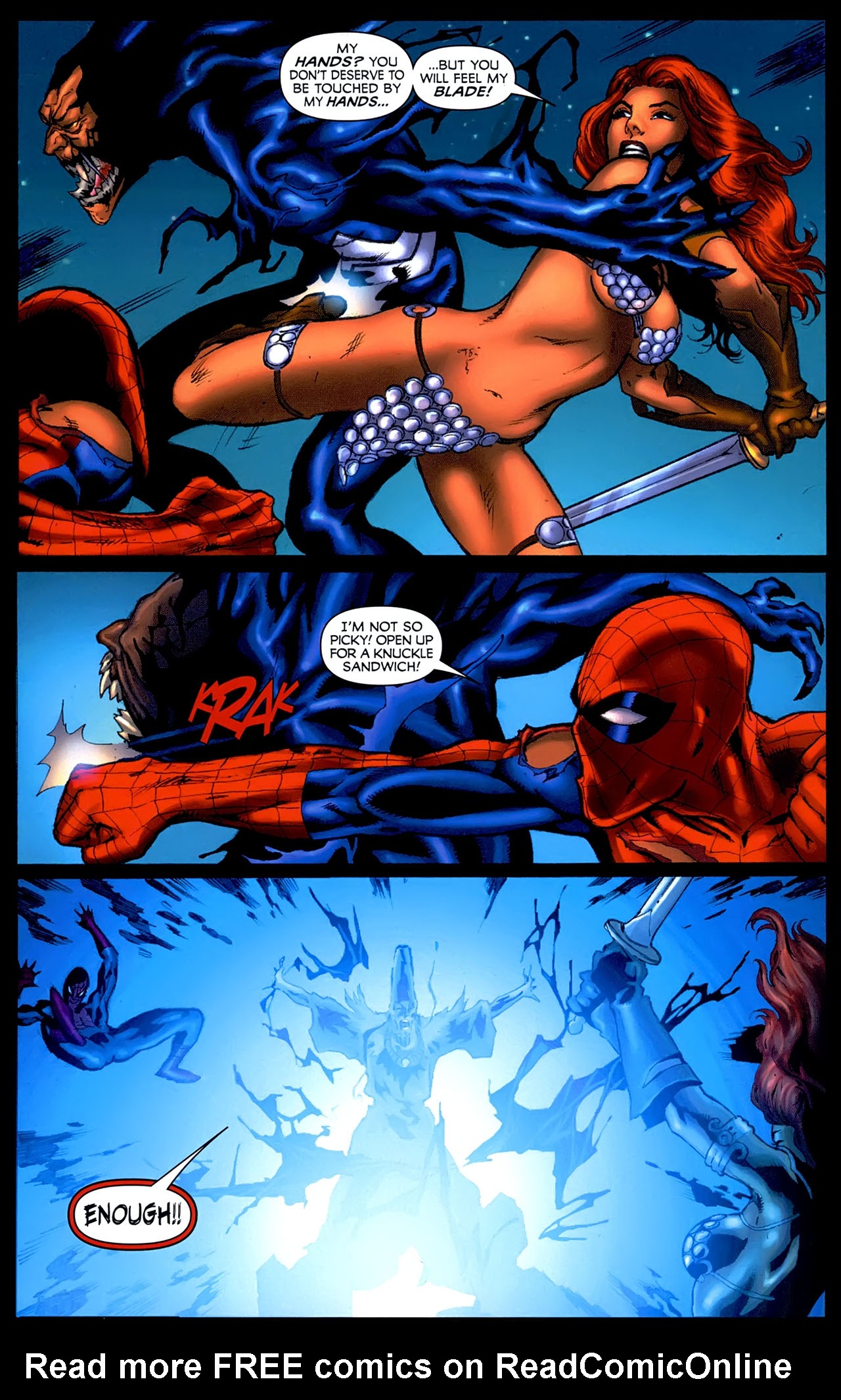 Read online Spider-Man/Red Sonja comic -  Issue #5 - 14