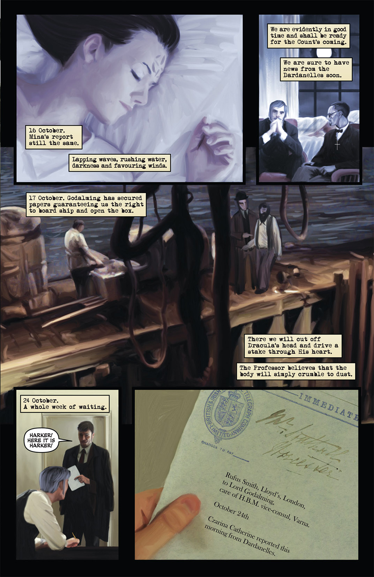 Read online The Complete Dracula comic -  Issue #5 - 17