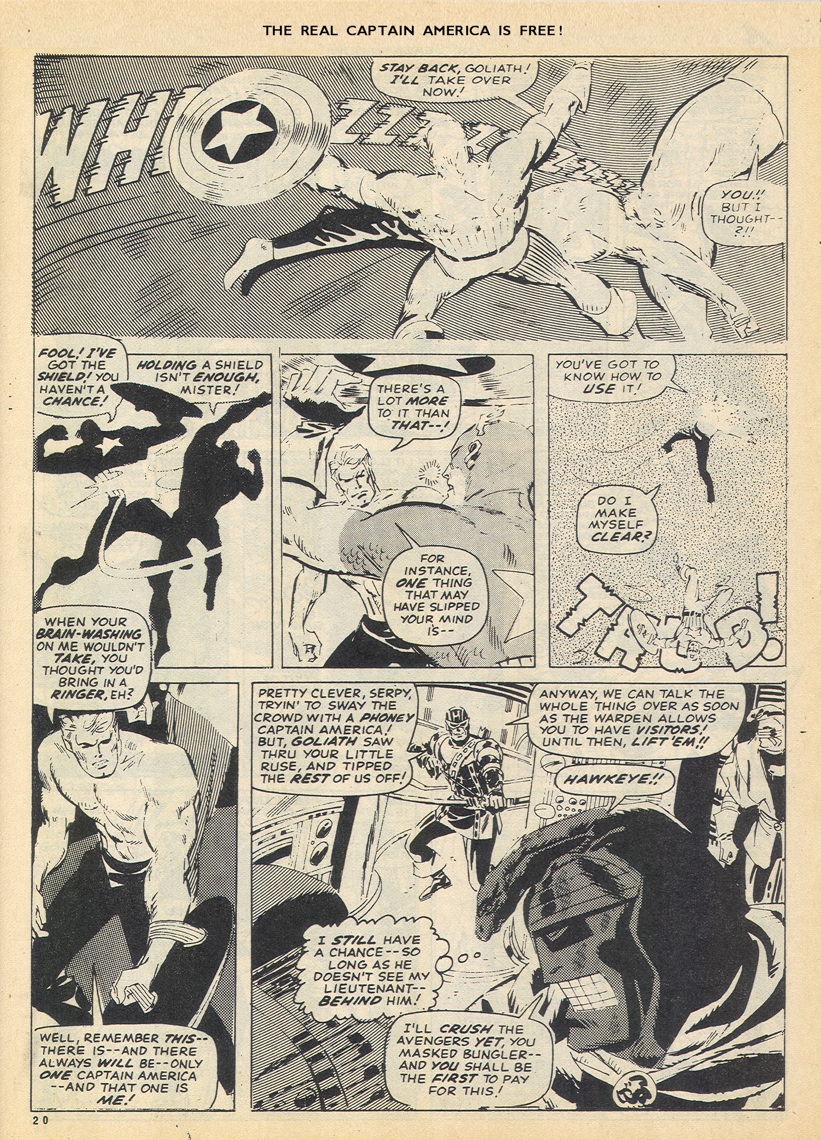 Read online The Avengers (1973) comic -  Issue #33 - 20