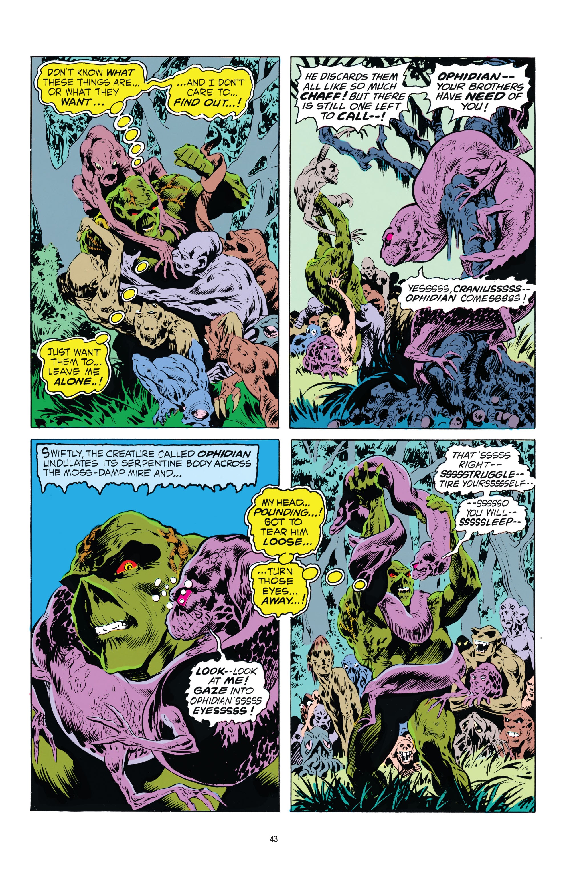 Read online Swamp Thing: The Bronze Age comic -  Issue # TPB 1 (Part 1) - 43