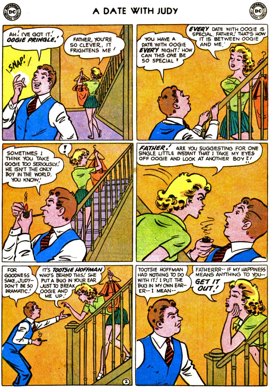 Read online A Date with Judy comic -  Issue #70 - 28