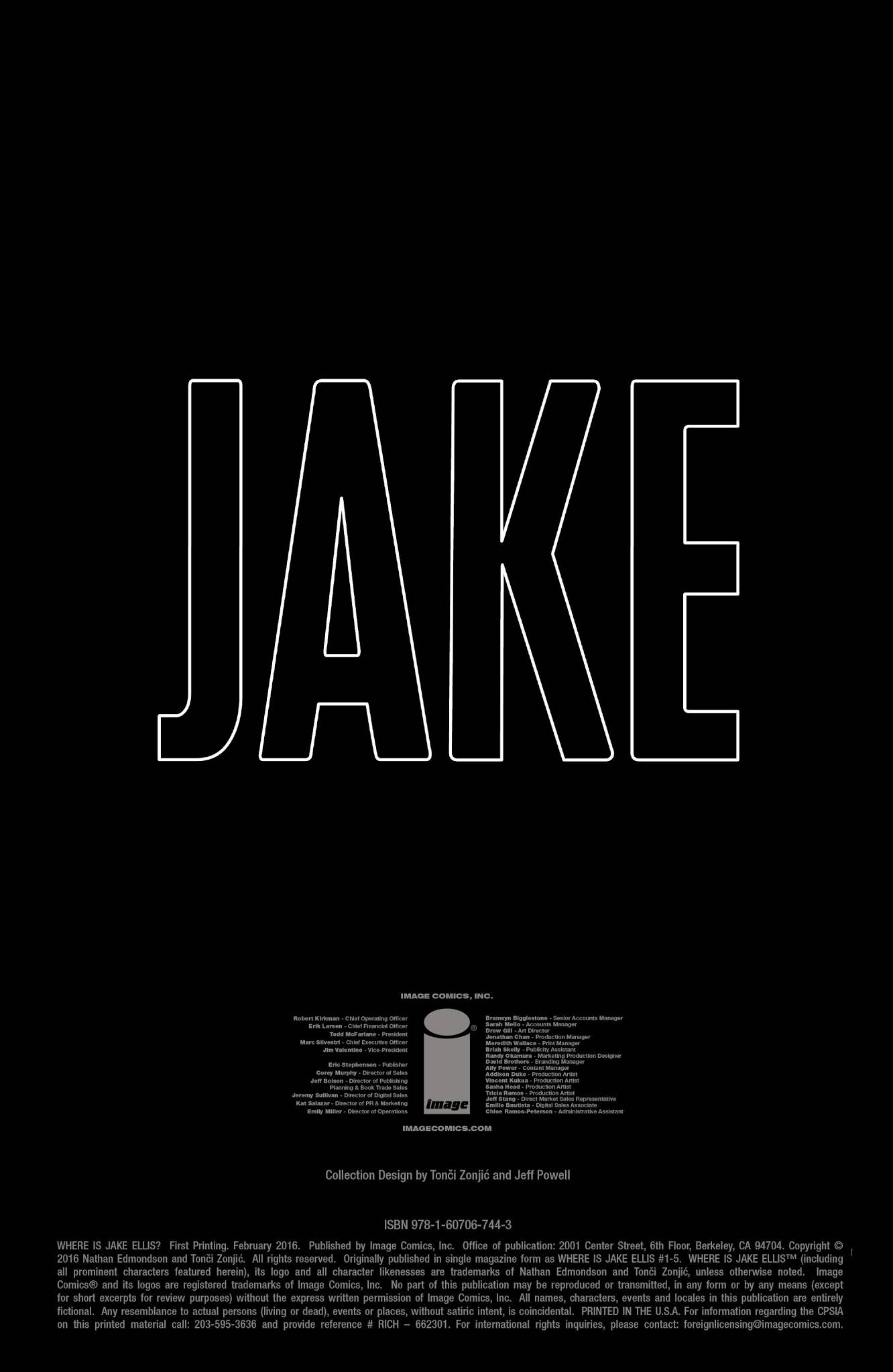 Read online Where Is Jake Ellis? comic -  Issue # TPB (Part 1) - 4