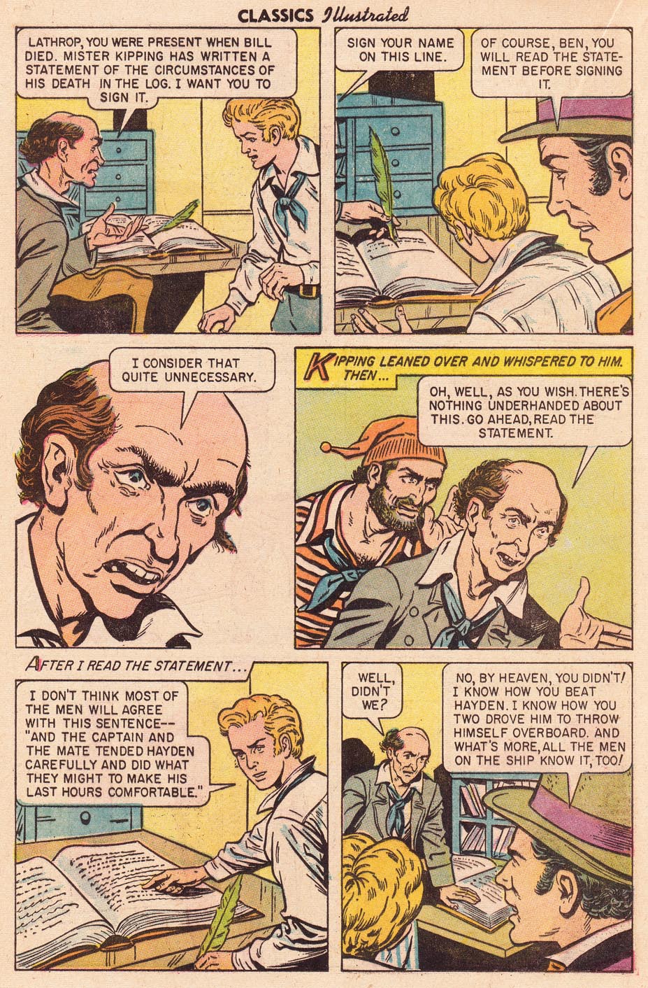 Read online Classics Illustrated comic -  Issue #122 - 28