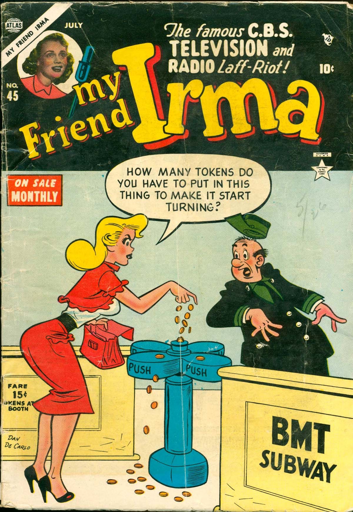 Read online My Friend Irma comic -  Issue #45 - 1