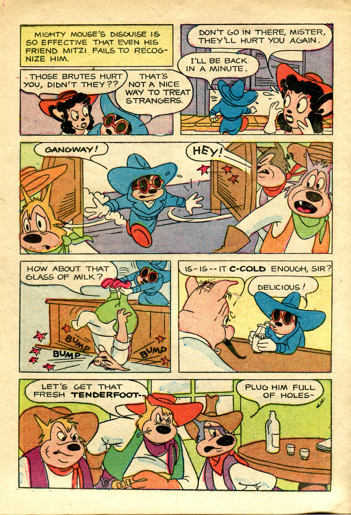 Read online Paul Terry's Mighty Mouse Comics comic -  Issue #37 - 4