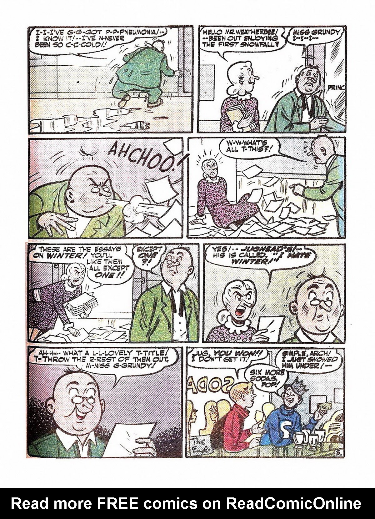 Read online Archie's Double Digest Magazine comic -  Issue #15 - 154