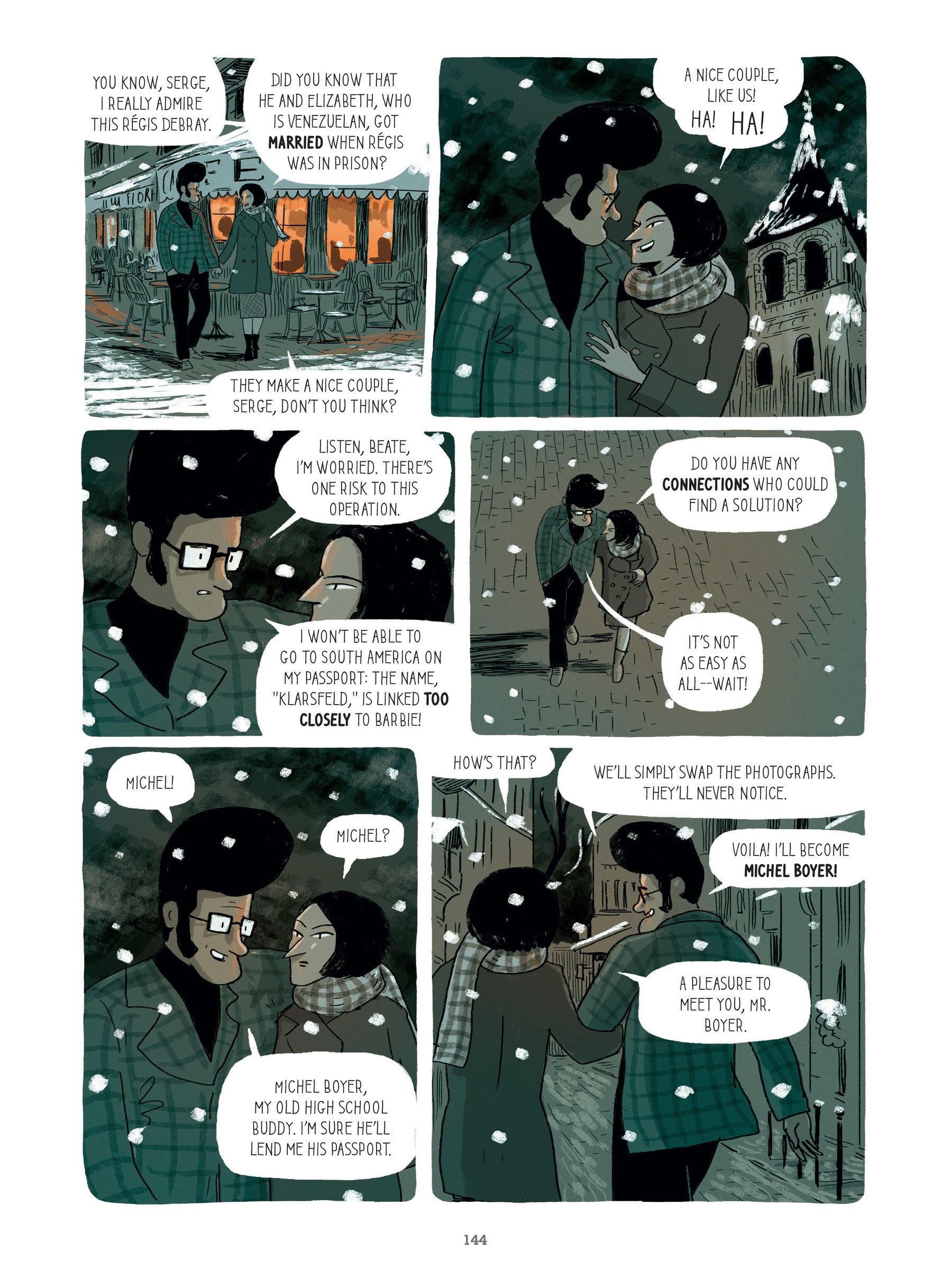 Read online For Justice: The Serge & Beate Klarsfeld Story comic -  Issue # TPB (Part 2) - 44