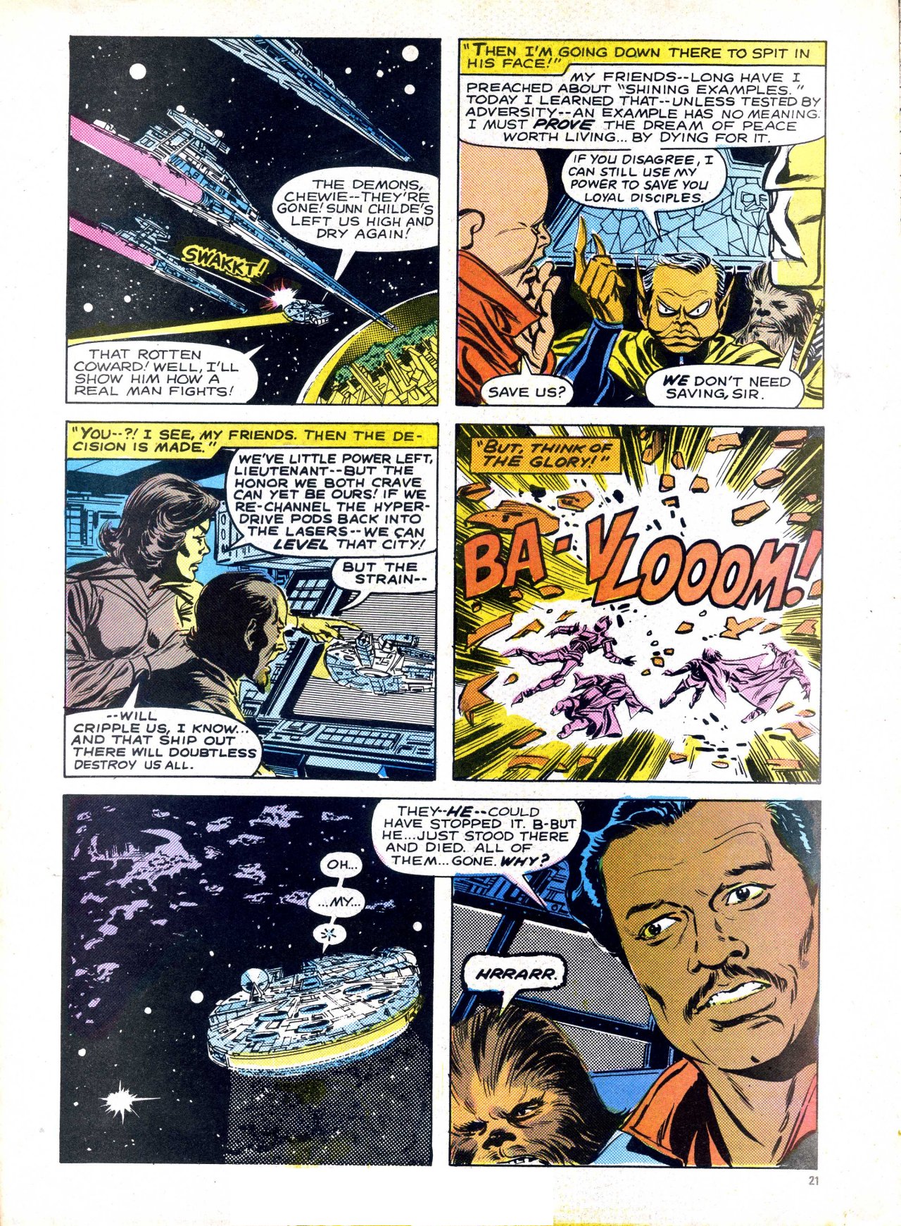 Read online Return of the Jedi comic -  Issue #67 - 20