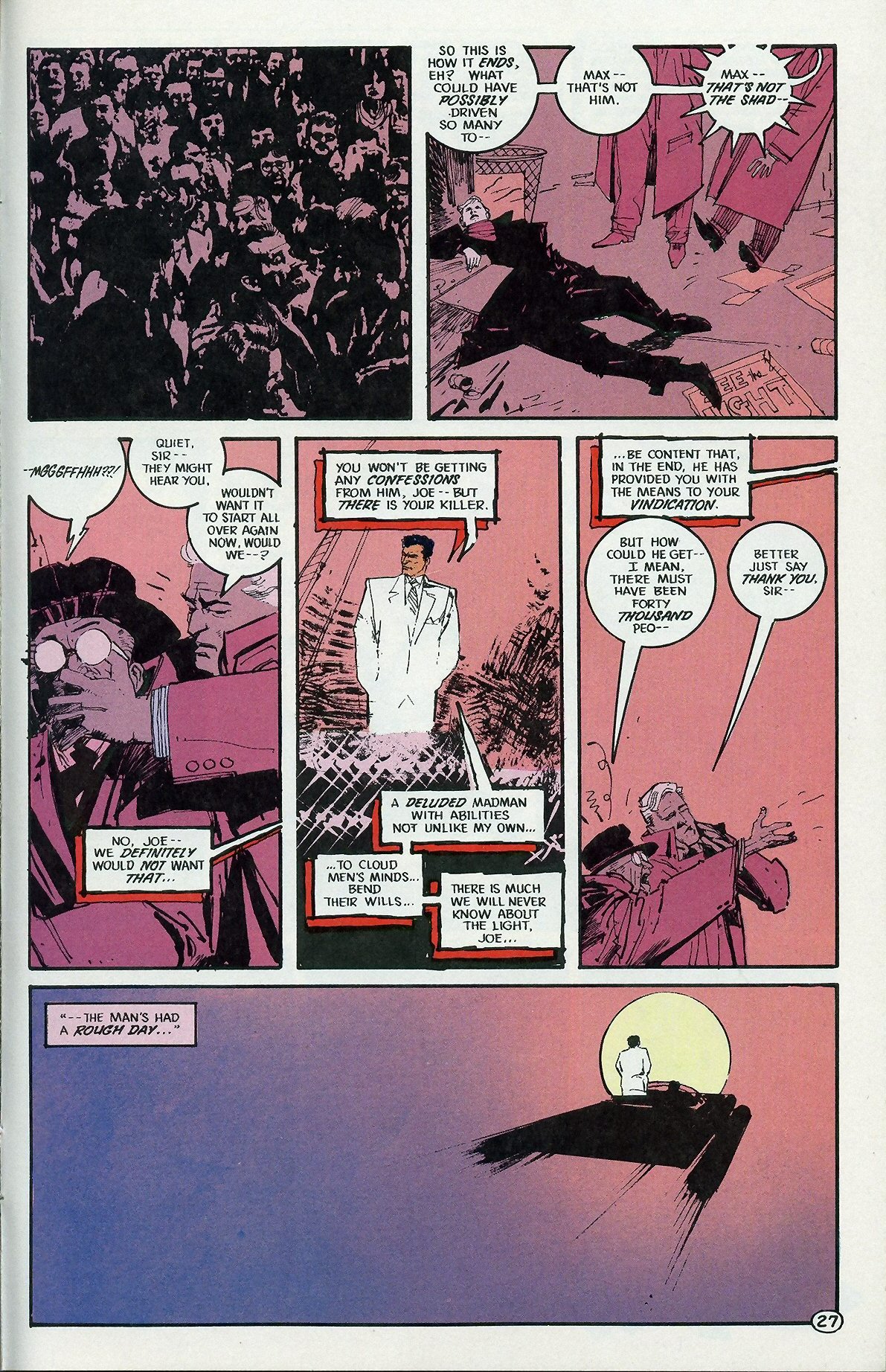 Read online The Shadow (1987) comic -  Issue #6 - 29