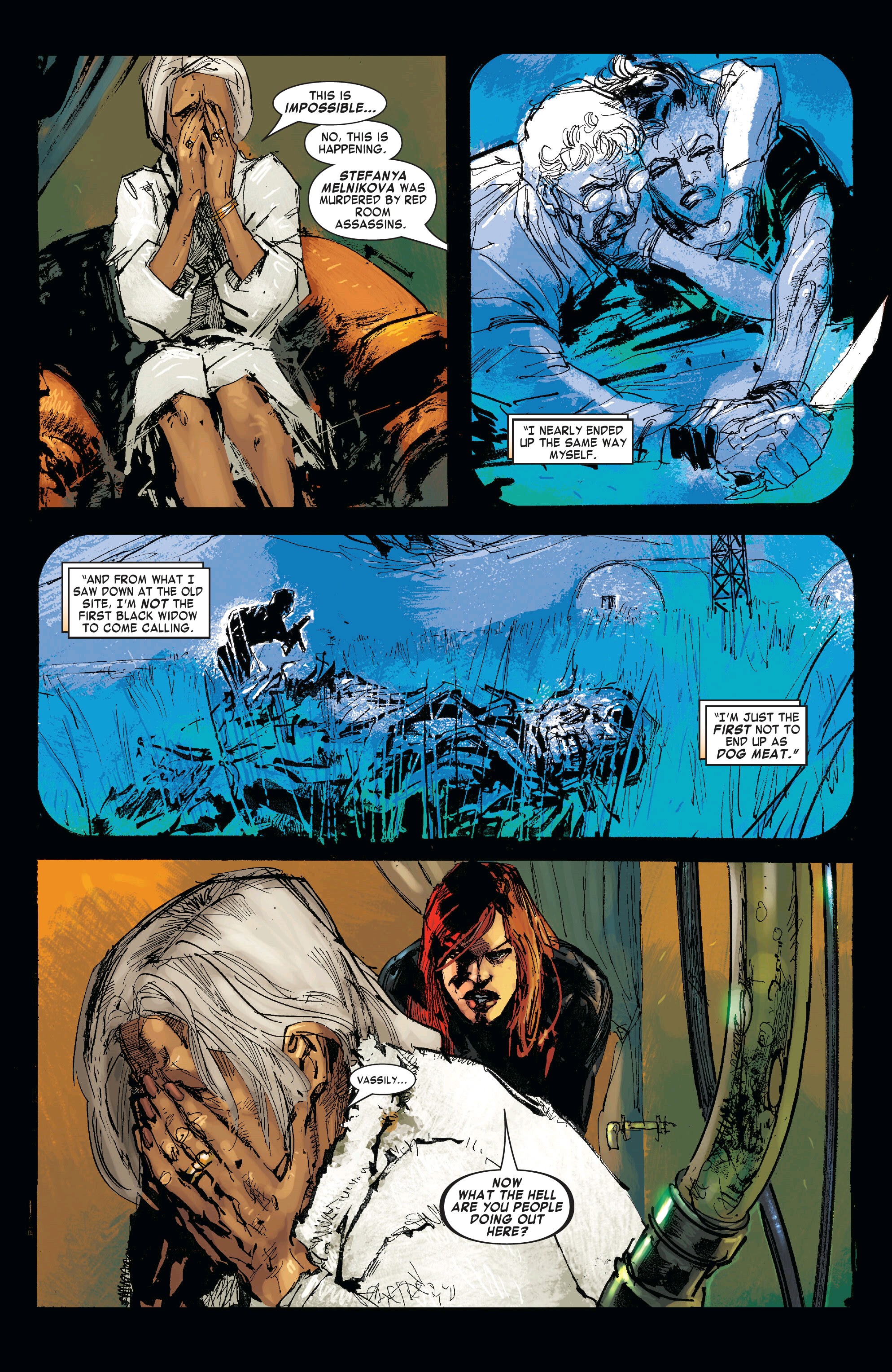 Read online Black Widow: Welcome To The Game comic -  Issue # TPB (Part 2) - 19
