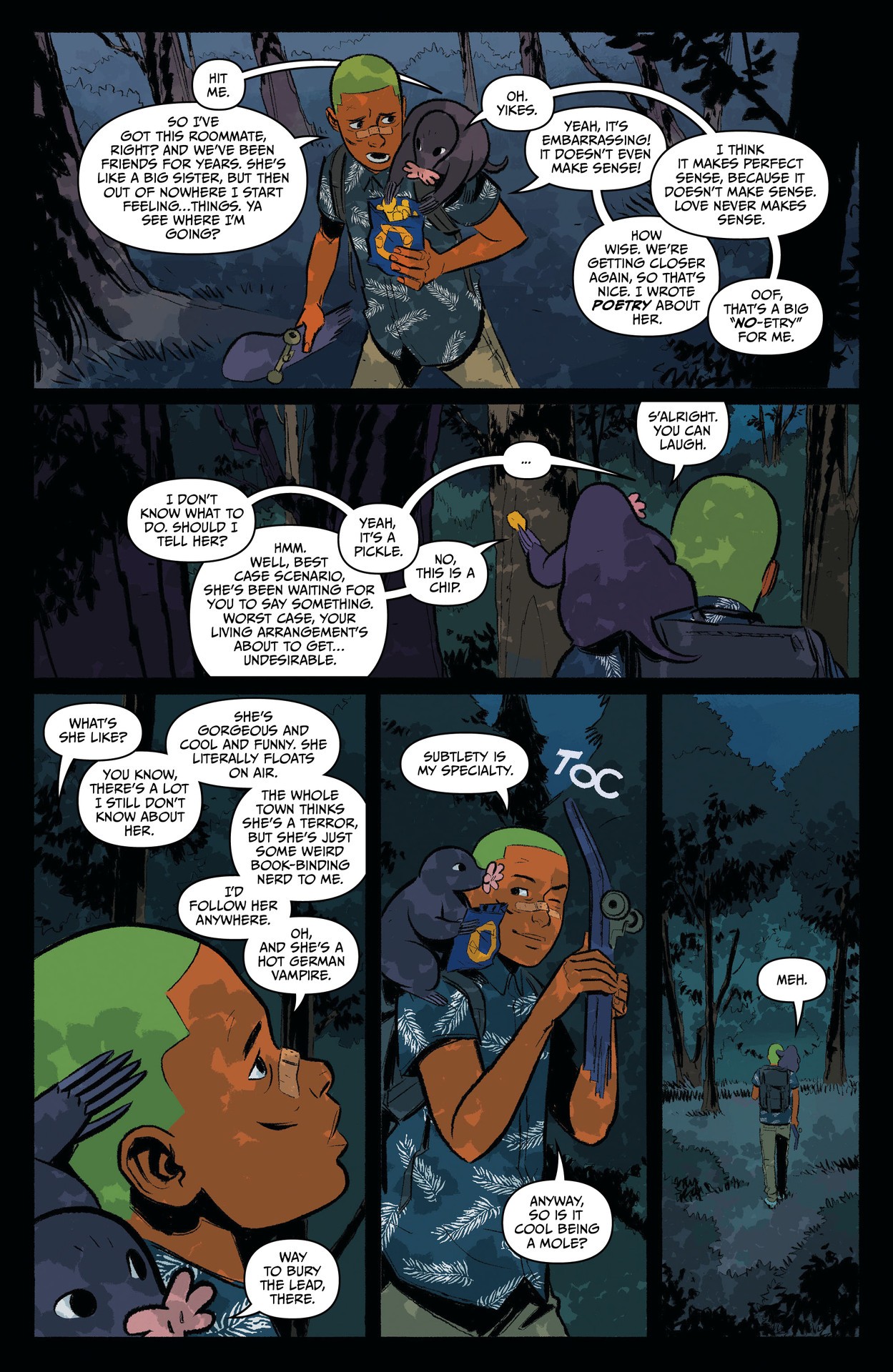 Read online Nights comic -  Issue #2 - 12
