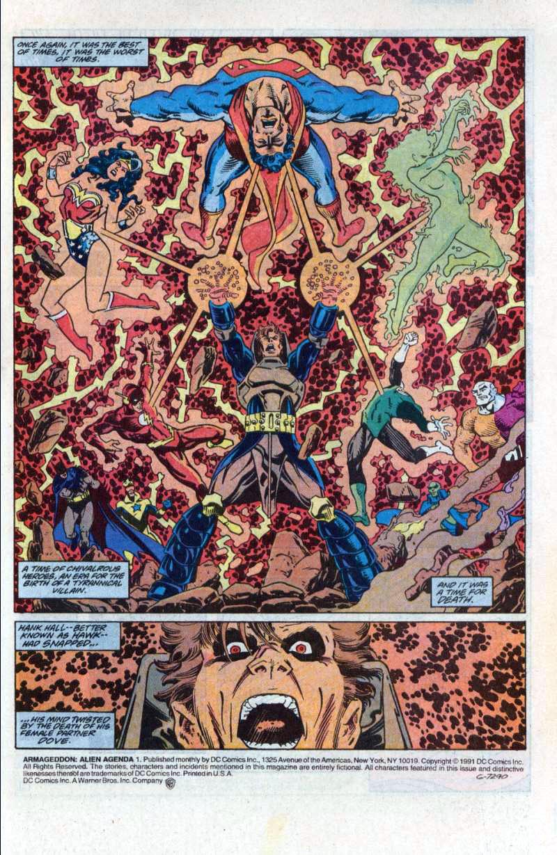 Read online Armageddon: Alien Agenda comic -  Issue #1 - 2