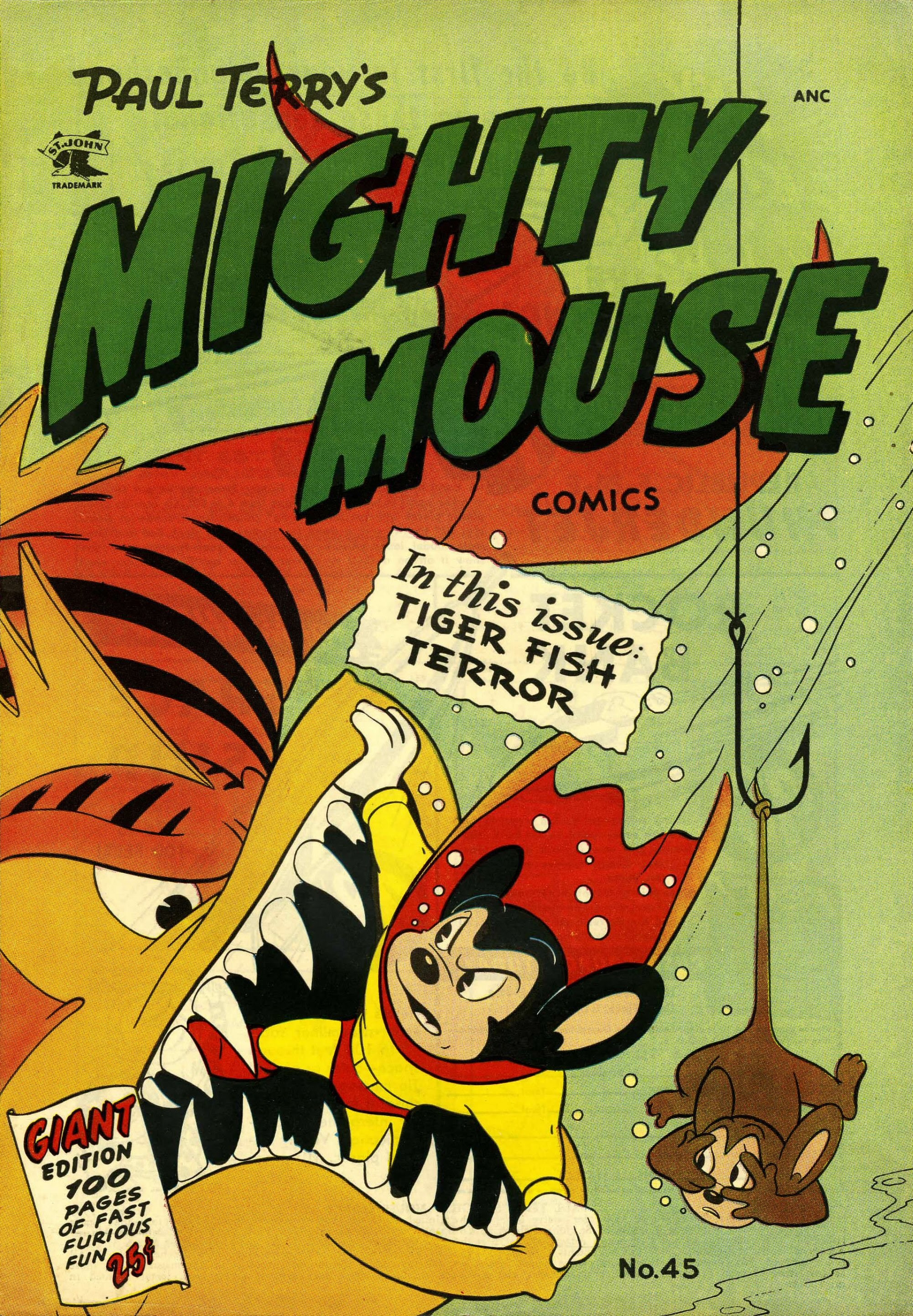 Read online Paul Terry's Mighty Mouse Comics comic -  Issue #45 - 1