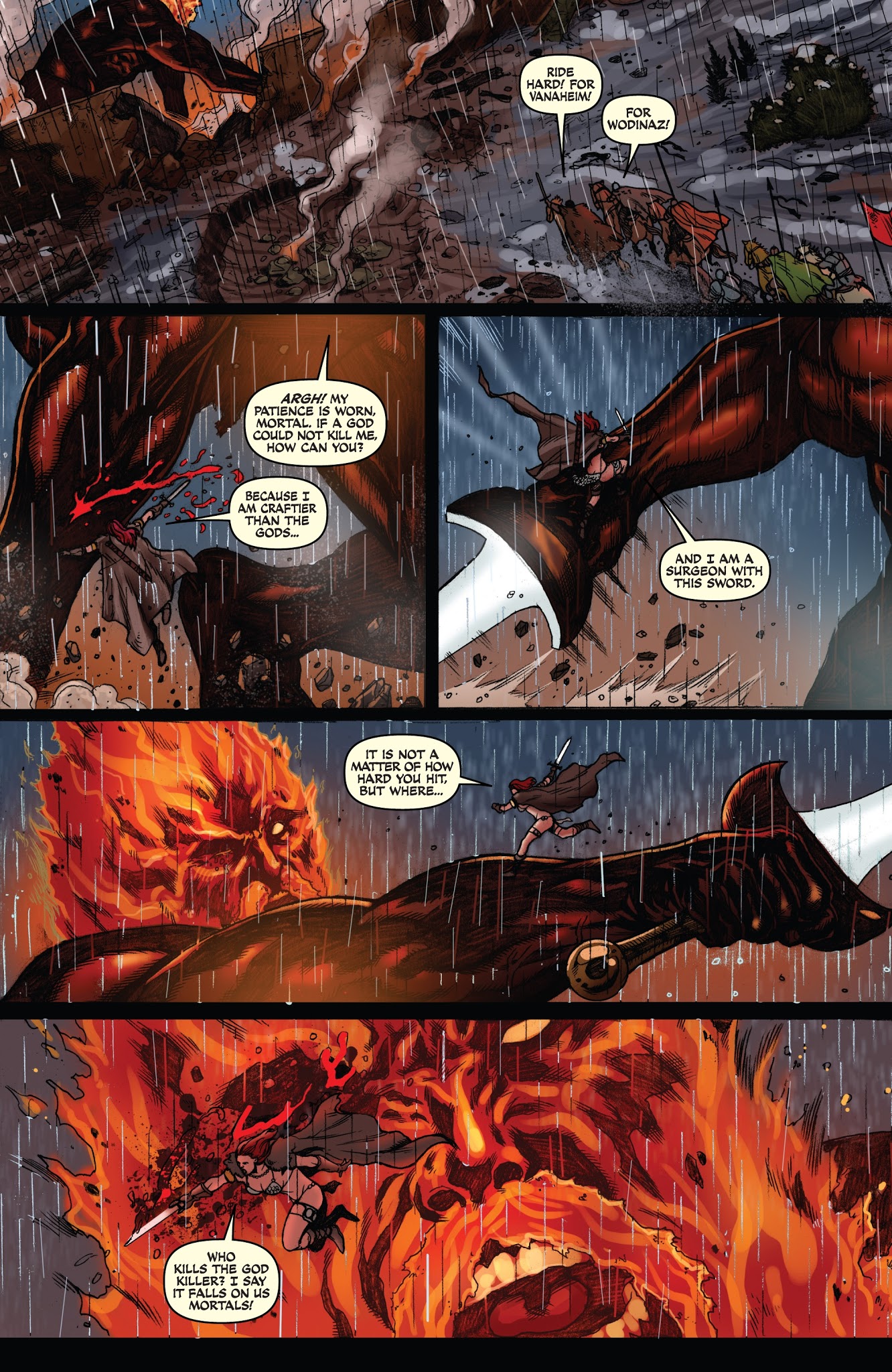 Read online Red Sonja: Revenge of the Gods comic -  Issue #5 - 19