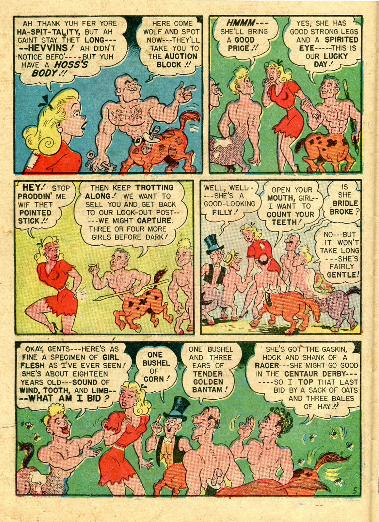 Read online Babe (1948) comic -  Issue #8 - 38