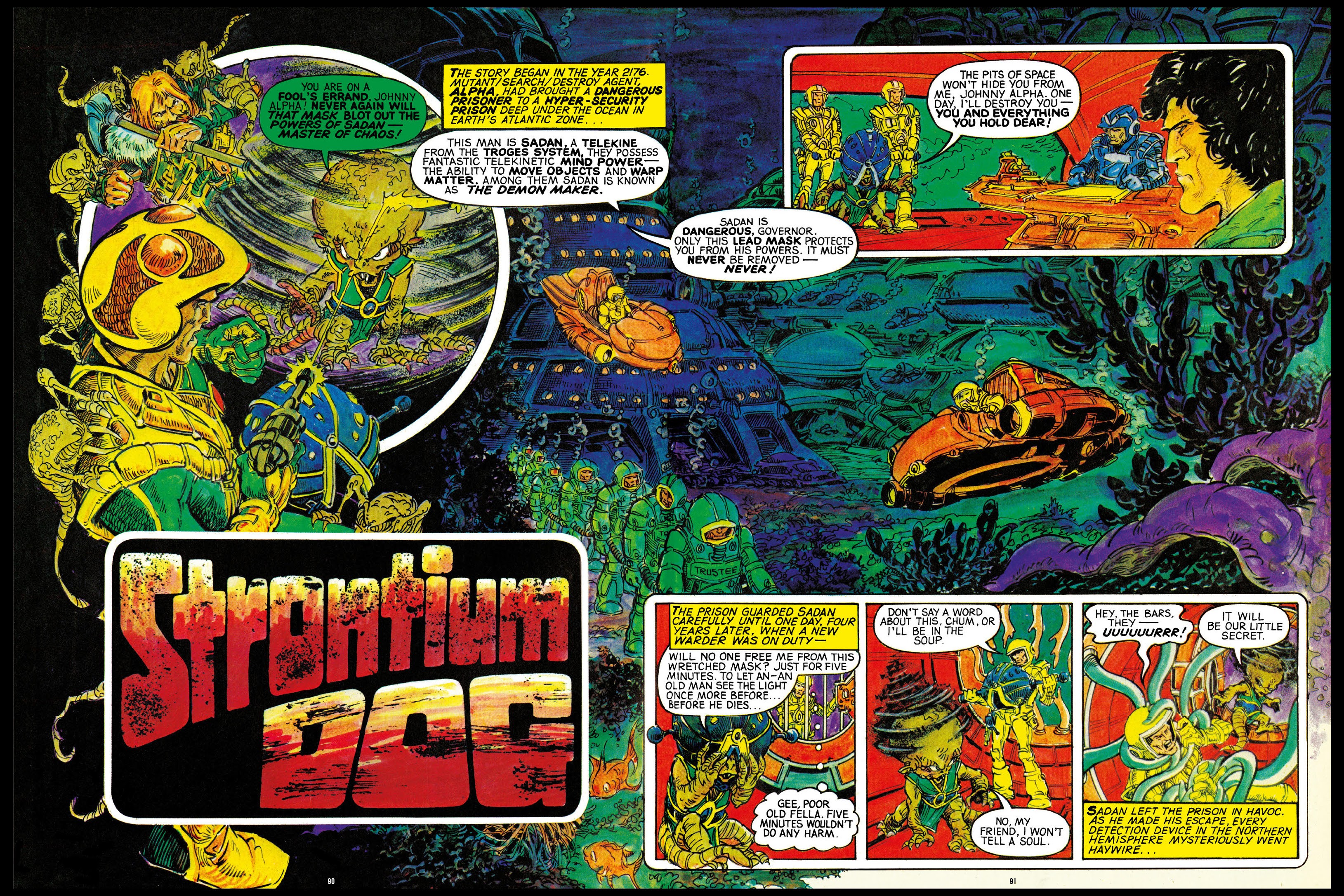 Read online Strontium Dog Search and Destroy: The Starlord Years comic -  Issue # TPB - 81