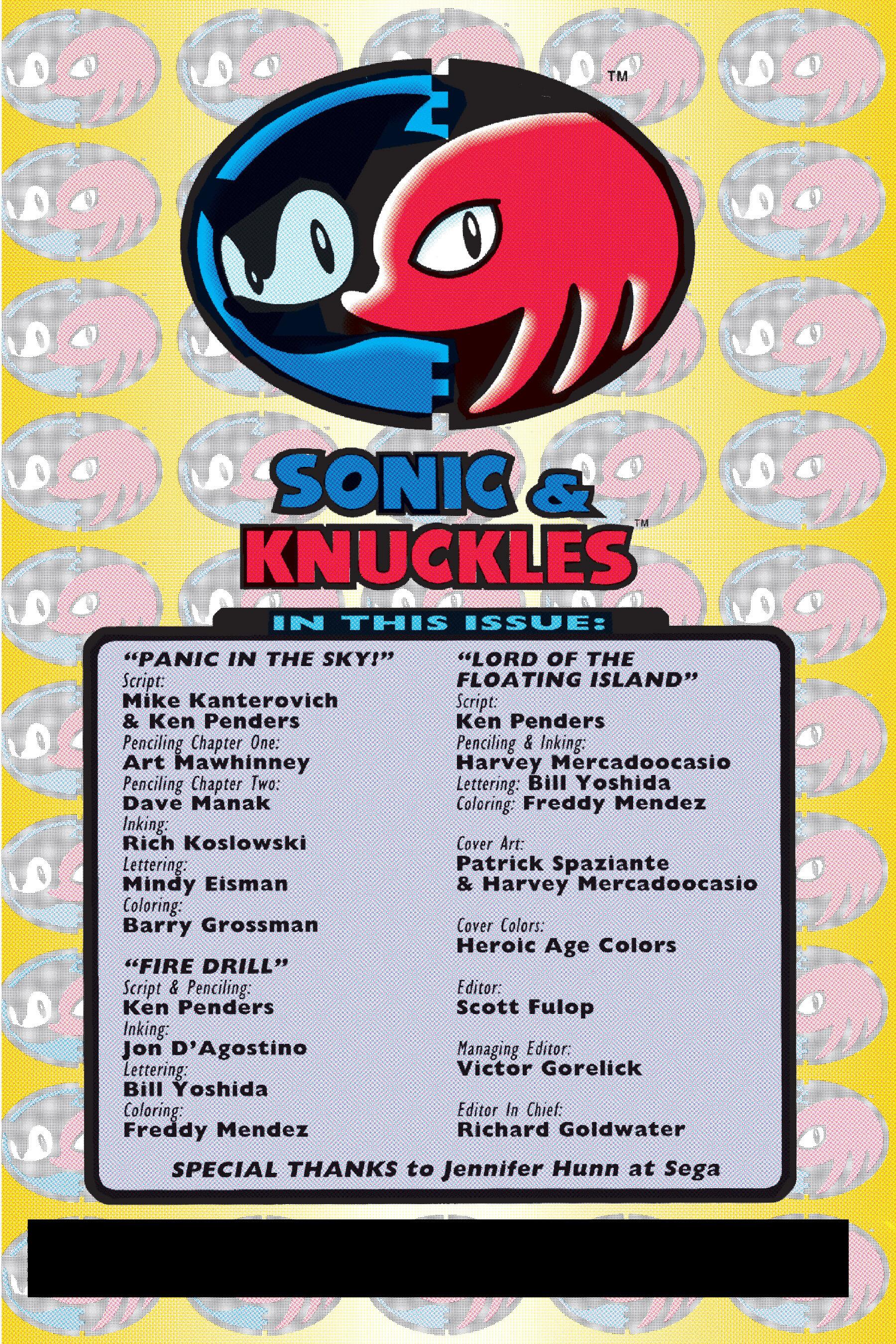 Read online Sonic & Knuckles Special comic -  Issue # Full - 2